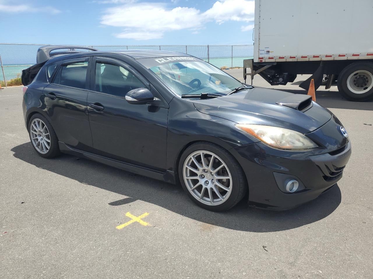 2011 Mazda Speed 3 Black vin: JM1BL1K35B1407208