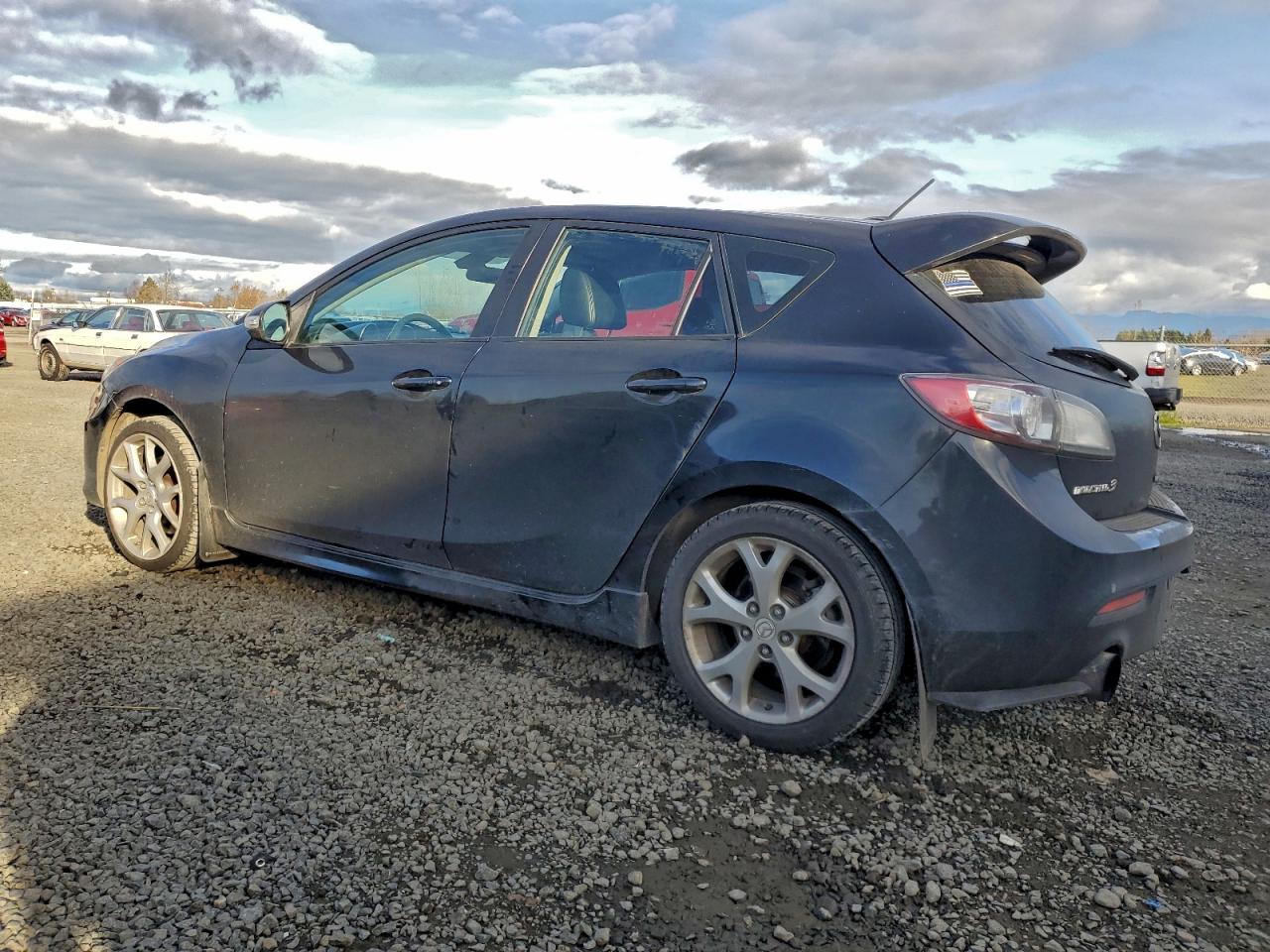 2011 Mazda Speed 3 Black vin: JM1BL1K35B1900368
