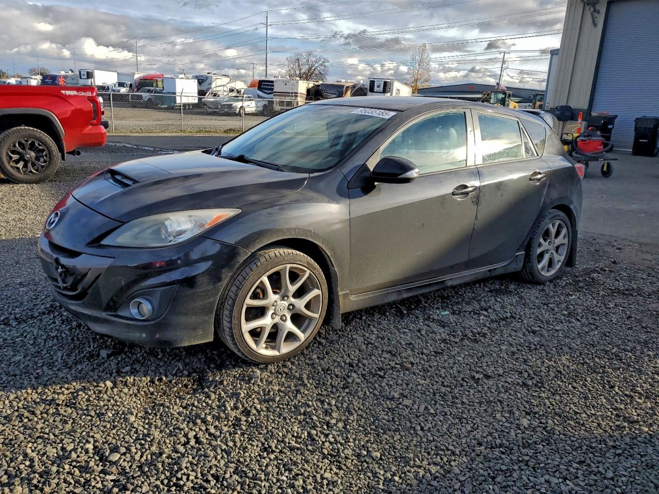 2011 Mazda Speed 3 Black vin: JM1BL1K35B1900368