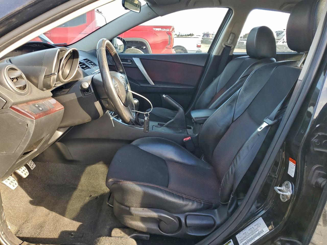 2011 Mazda Speed 3 Black vin: JM1BL1K35B1900368