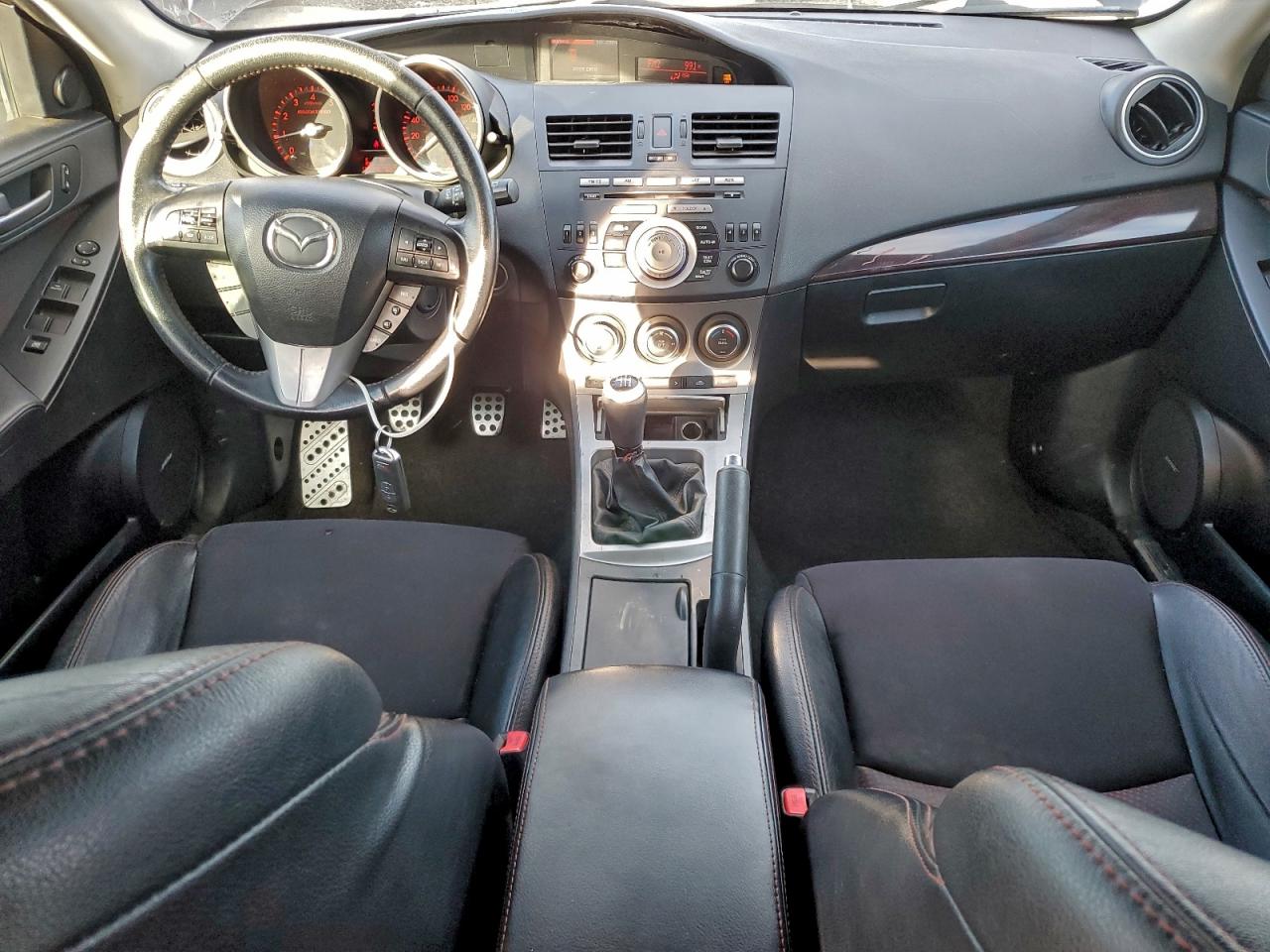 2011 Mazda Speed 3 Black vin: JM1BL1K35B1900368