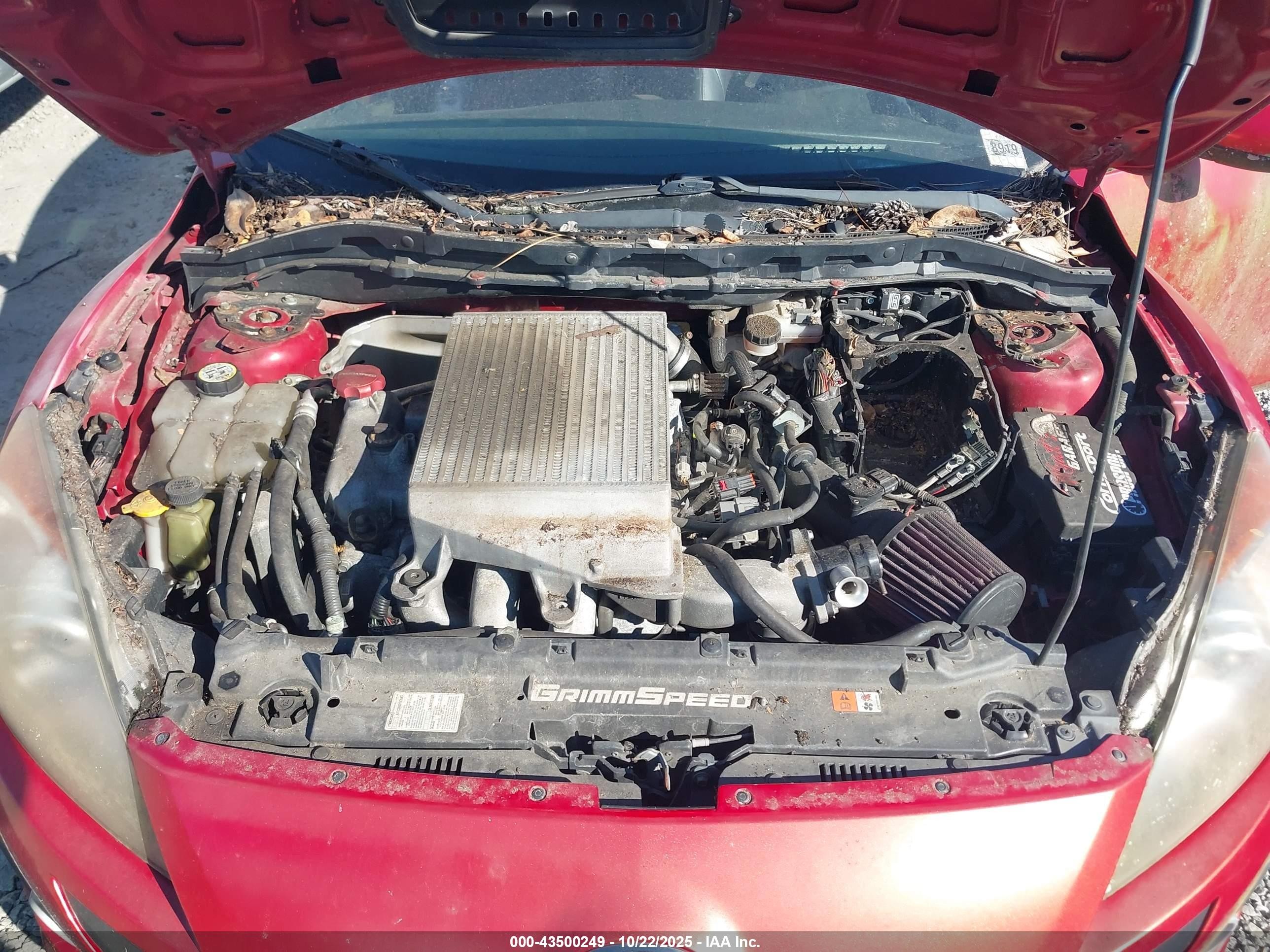 2011 Mazda Mazdaspeed3 Sport Red vin: JM1BL1K36B1427323