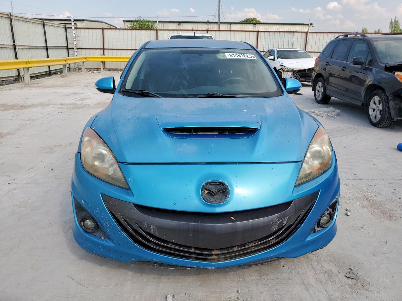 2011 Mazda Speed 3 Blue vin: JM1BL1K36B1433669