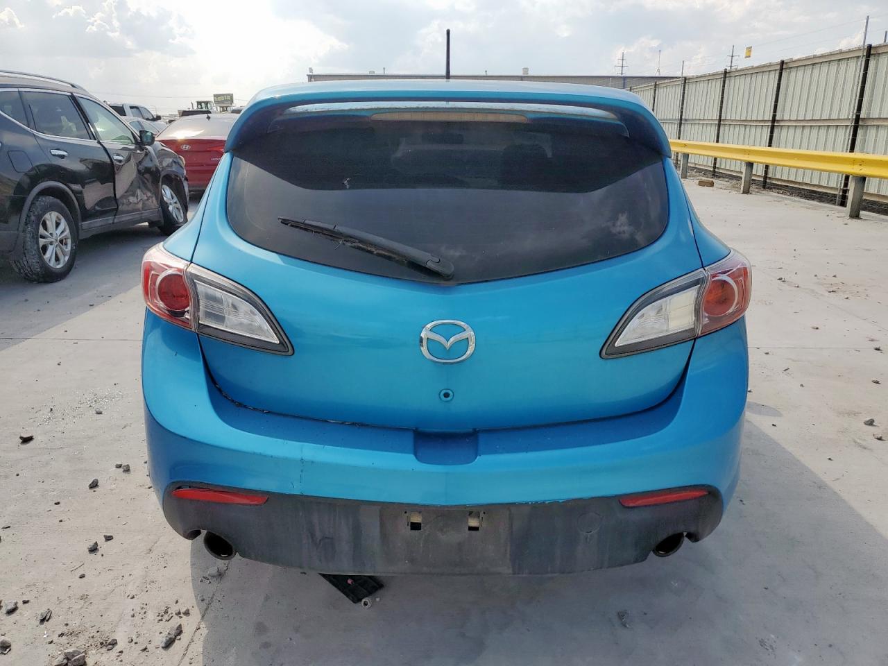 2011 Mazda Speed 3 Blue vin: JM1BL1K36B1433669