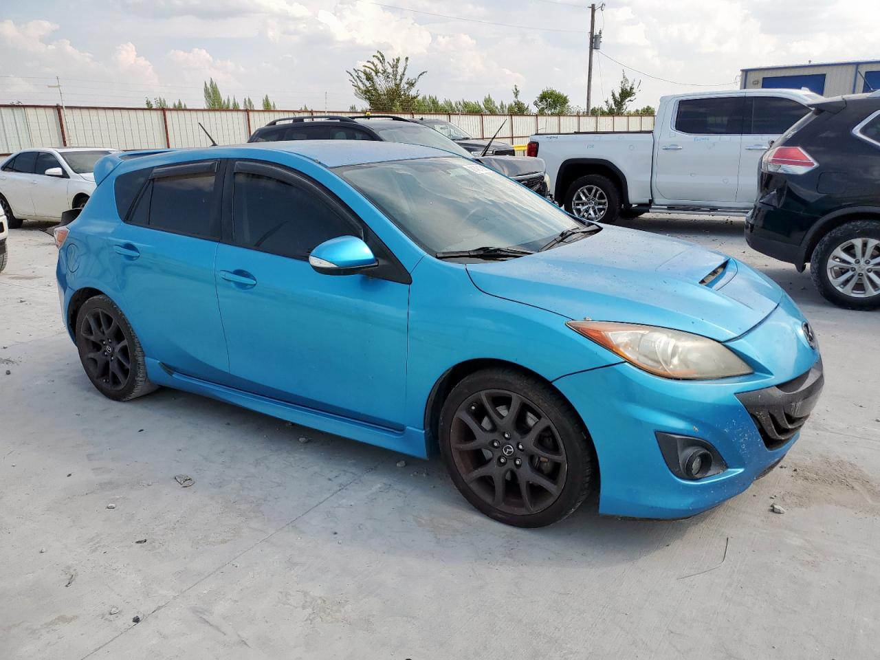 2011 Mazda Speed 3 Blue vin: JM1BL1K36B1433669