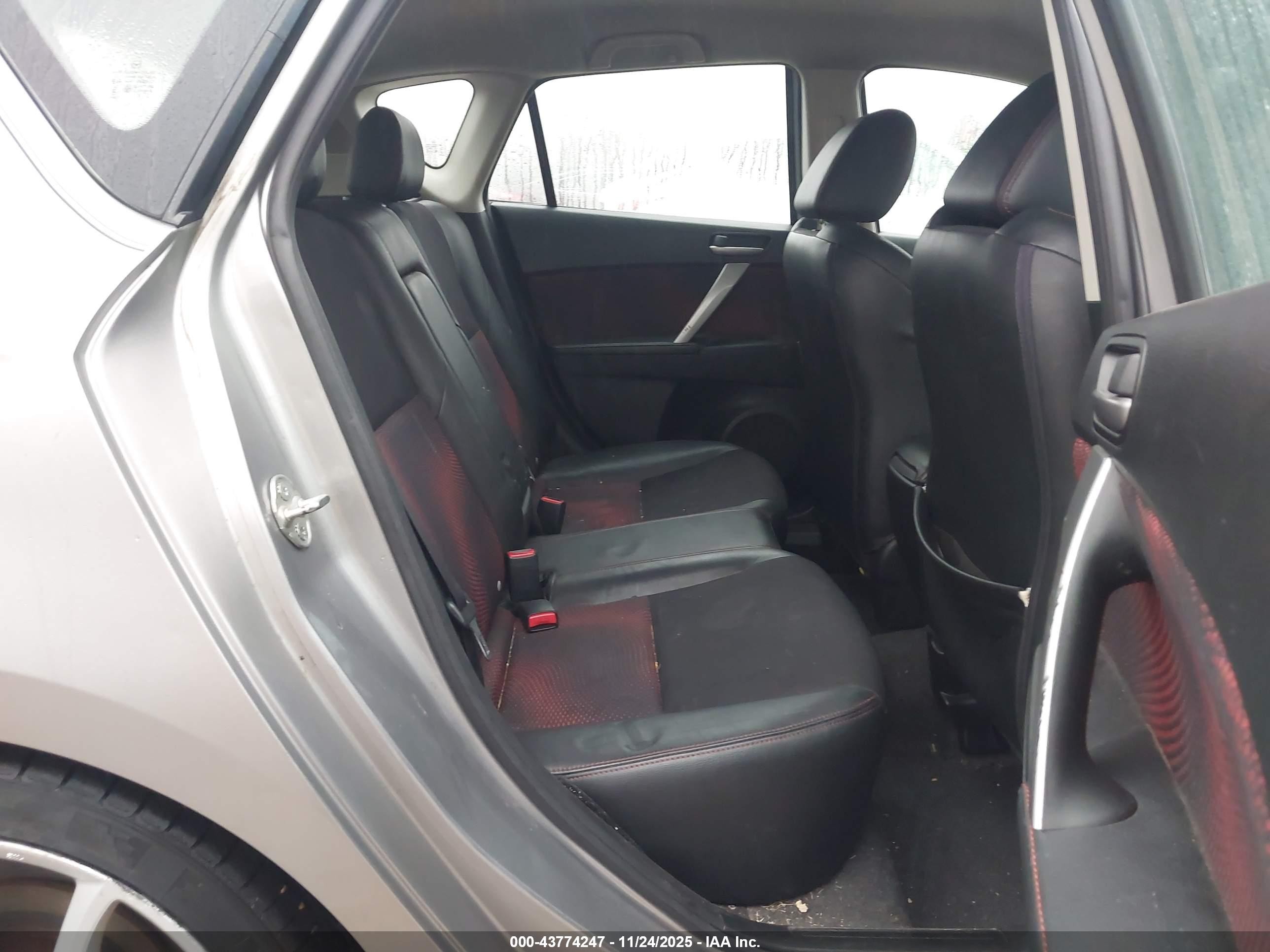 2011 Mazda Mazdaspeed3 Sport Gray vin: JM1BL1K37B1357637