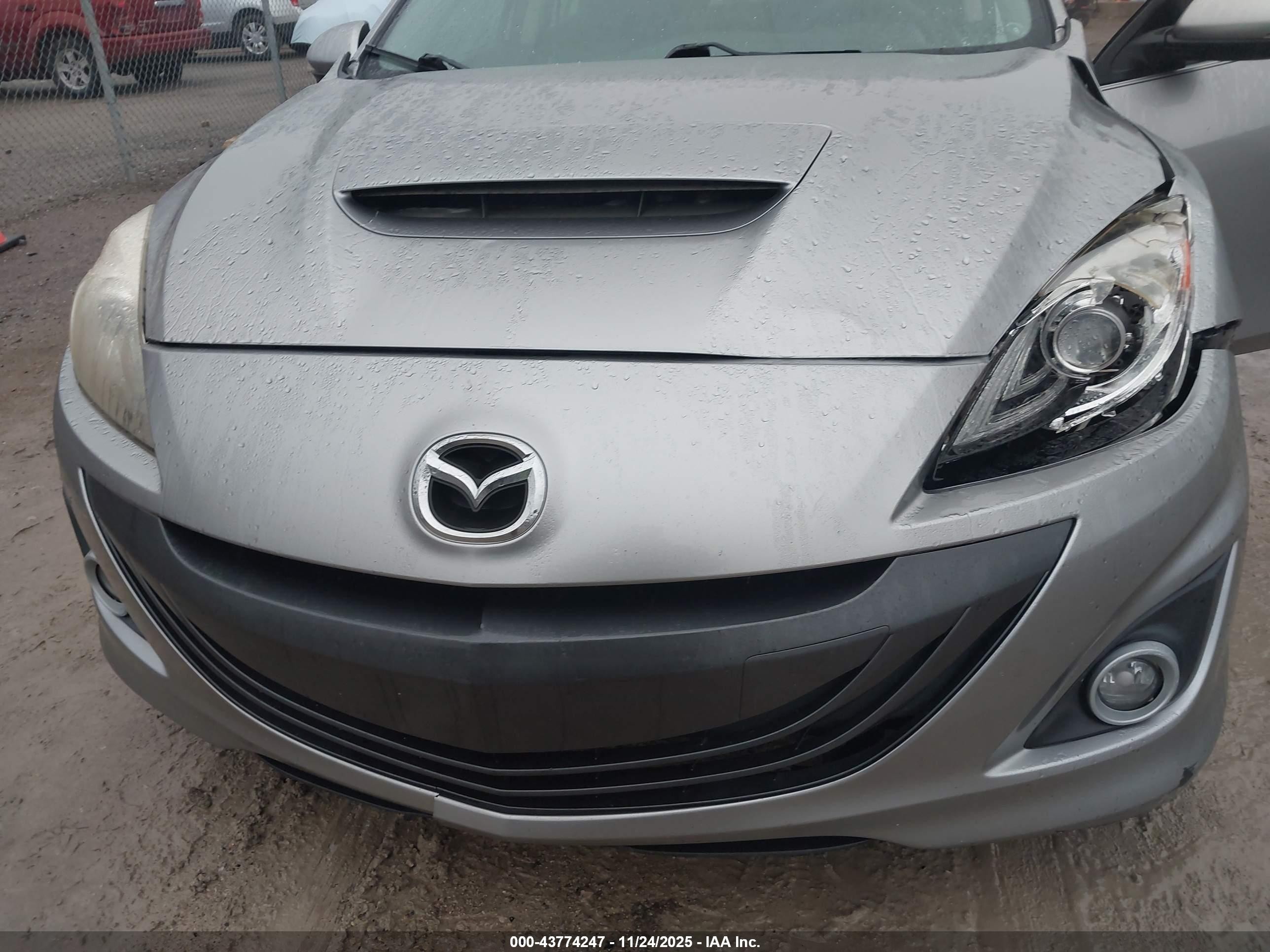 2011 Mazda Mazdaspeed3 Sport Gray vin: JM1BL1K37B1357637