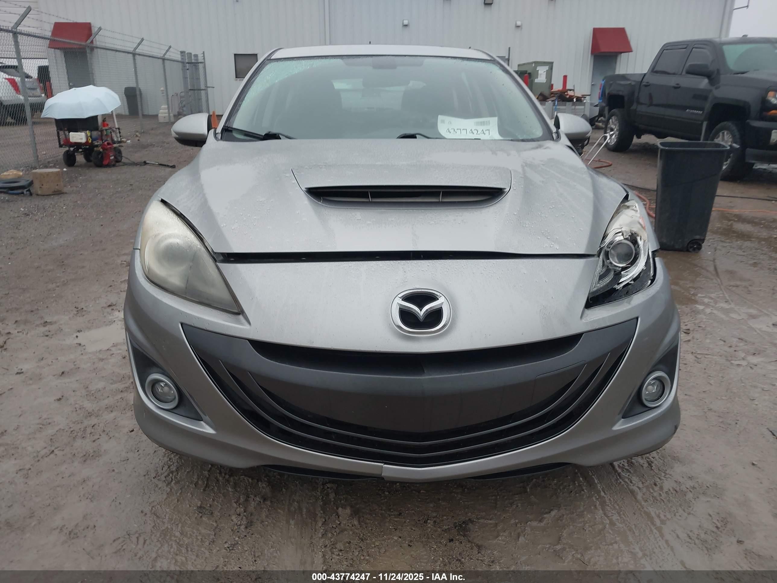 2011 Mazda Mazdaspeed3 Sport Gray vin: JM1BL1K37B1357637