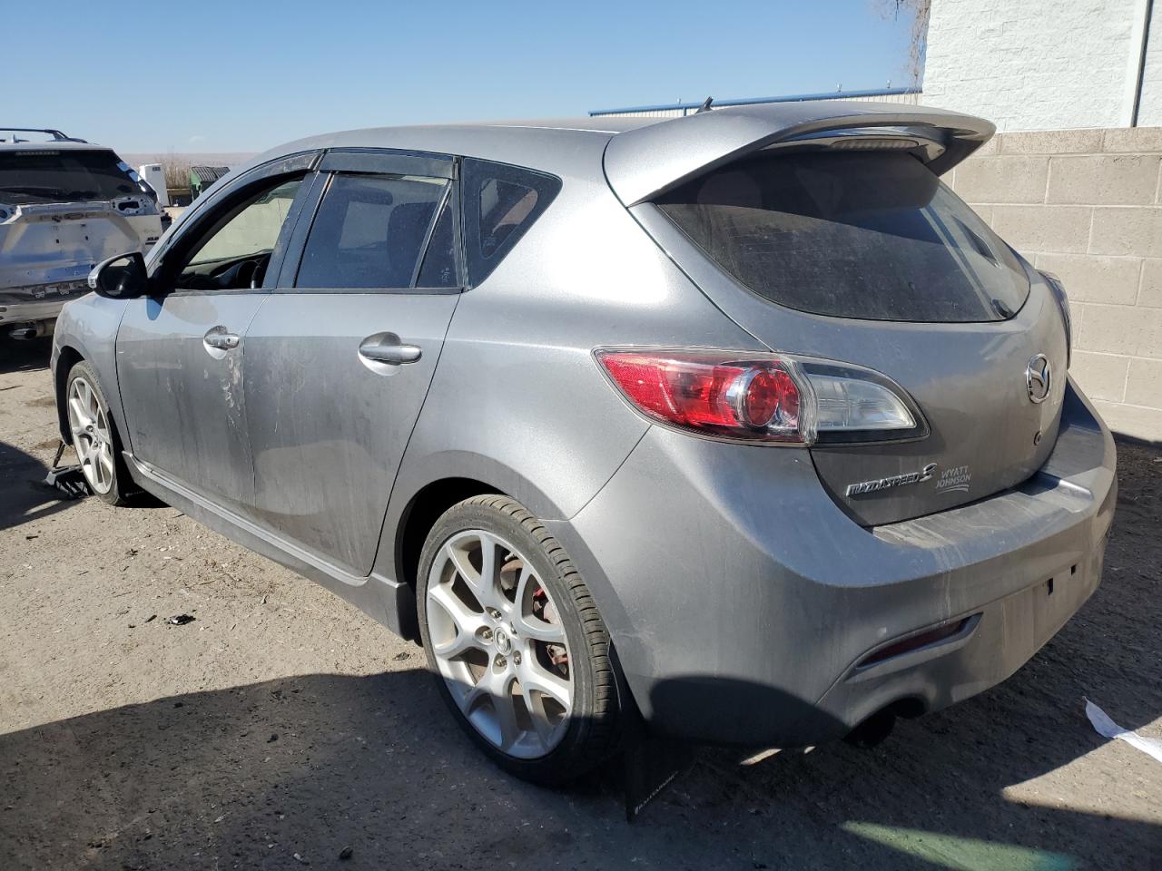 2011 Mazda Speed 3 Gray vin: JM1BL1K37B1360392