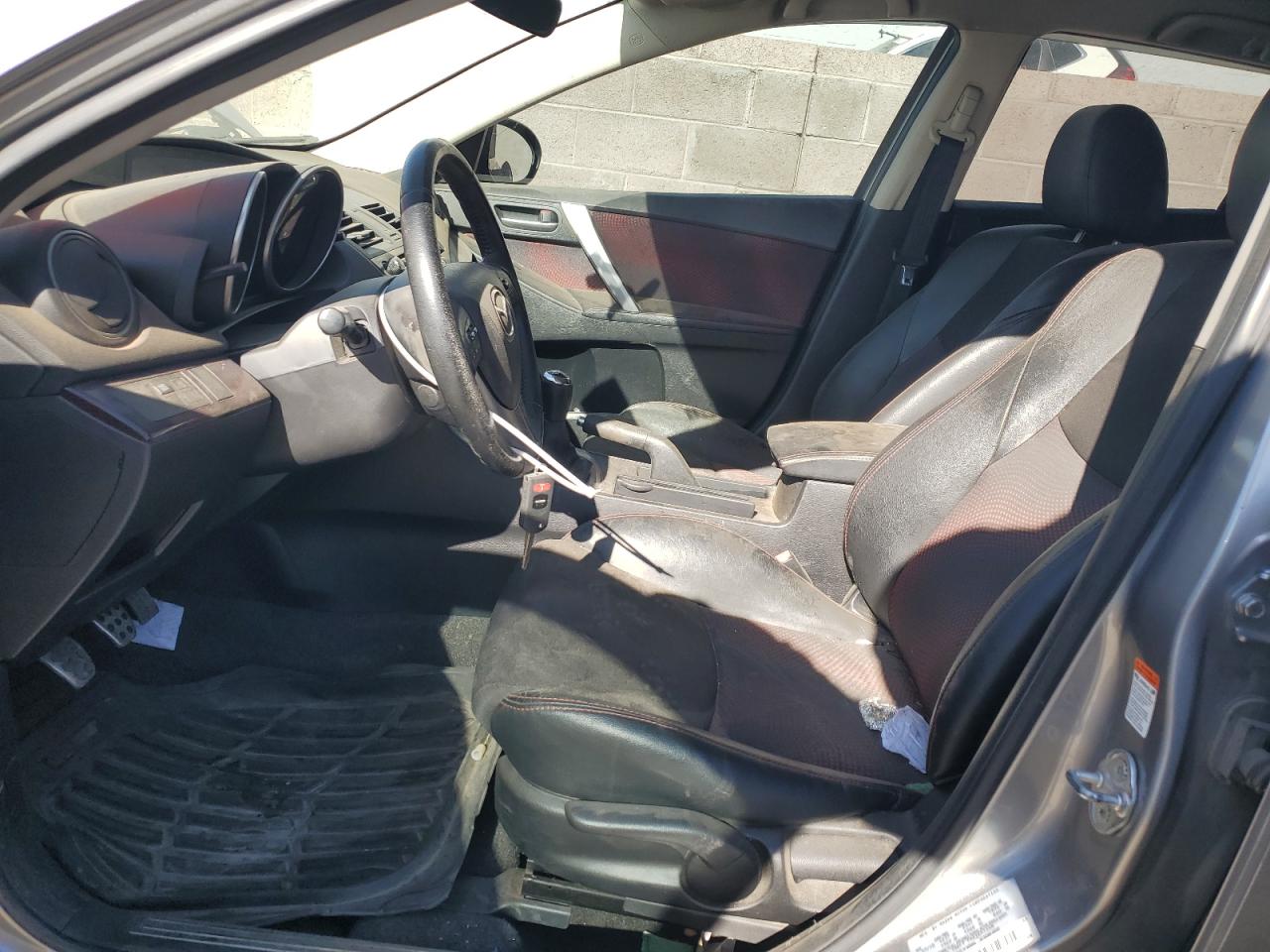 2011 Mazda Speed 3 Gray vin: JM1BL1K37B1360392