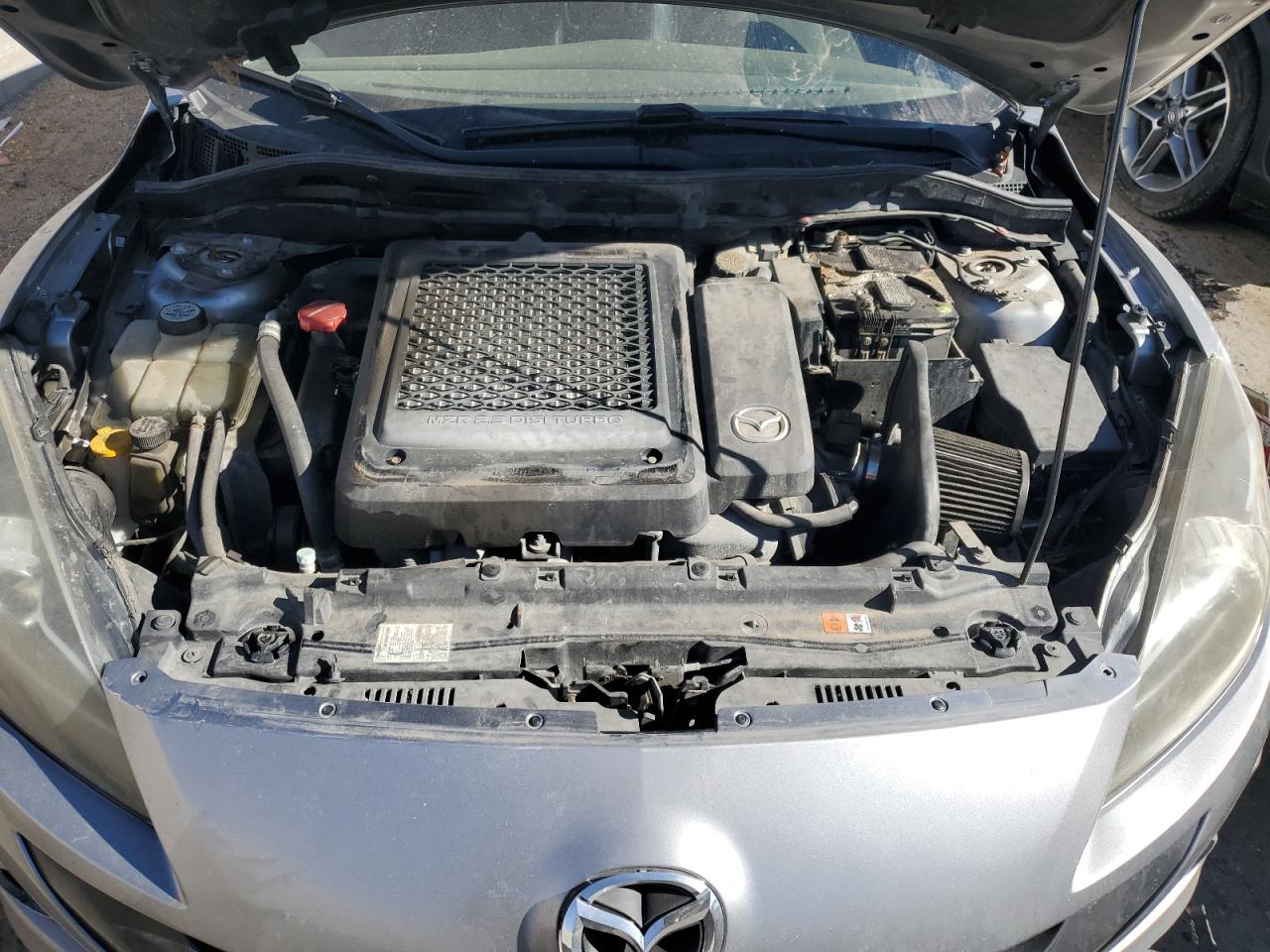 2011 Mazda Speed 3 Gray vin: JM1BL1K37B1360392