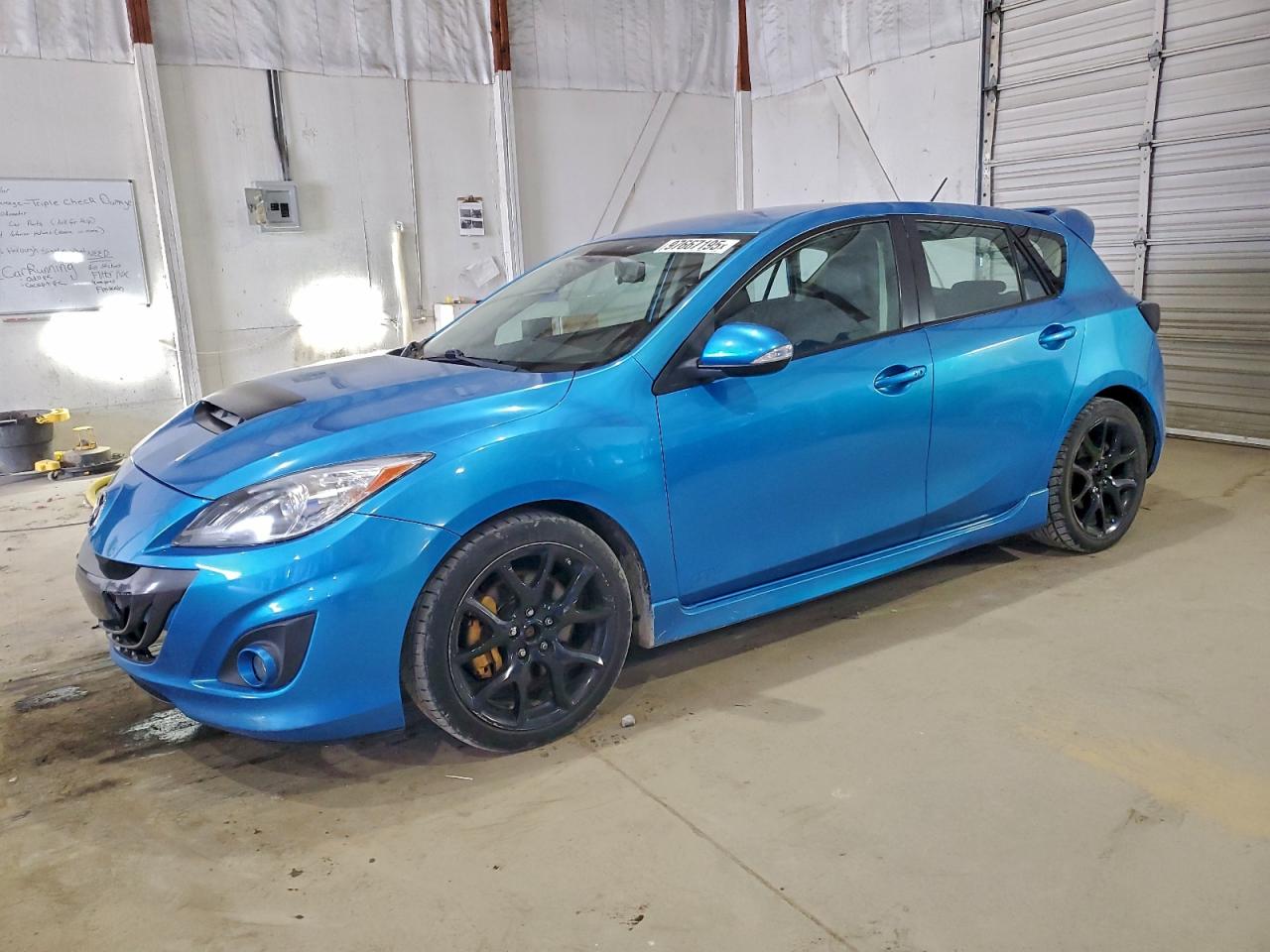 2011 Mazda Speed 3 Blue vin: JM1BL1K37B1363468
