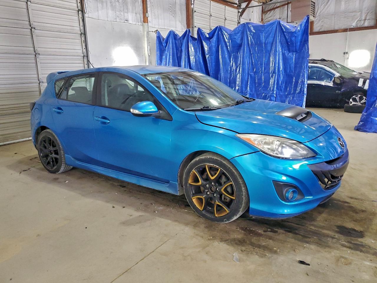 2011 Mazda Speed 3 Blue vin: JM1BL1K37B1363468