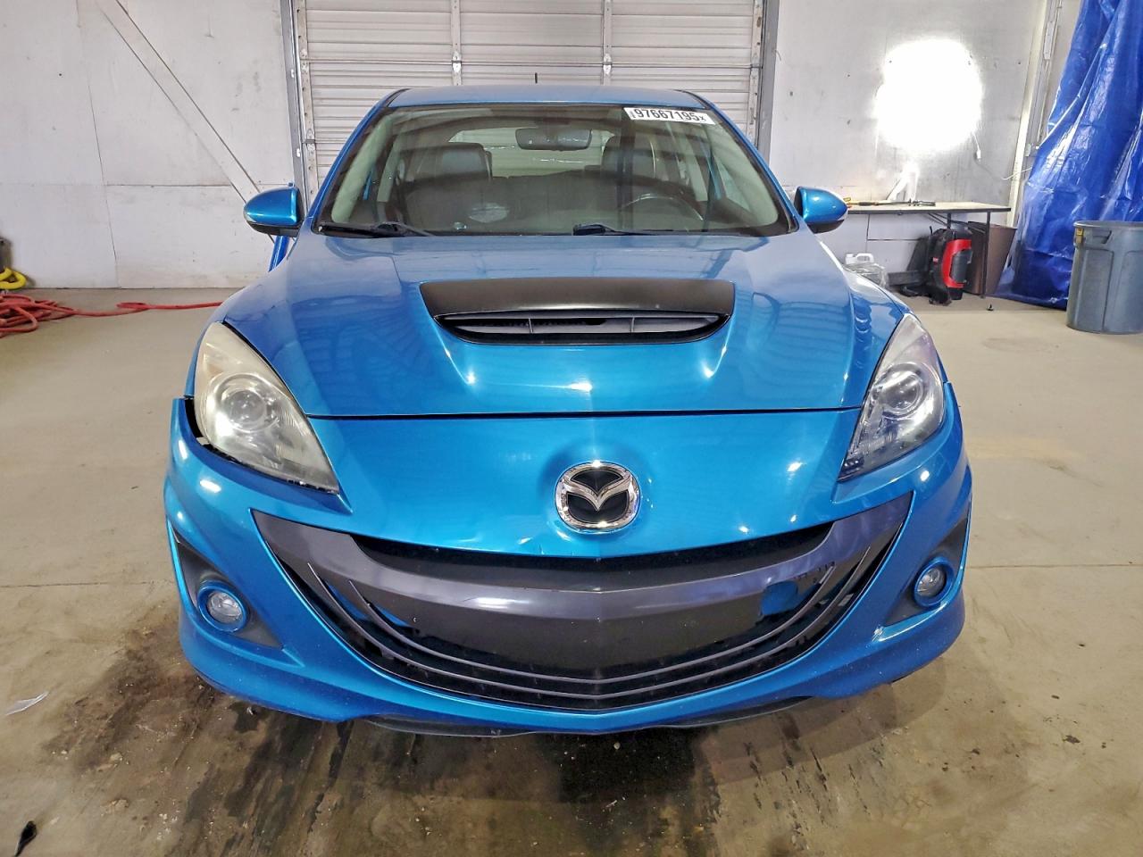2011 Mazda Speed 3 Blue vin: JM1BL1K37B1363468