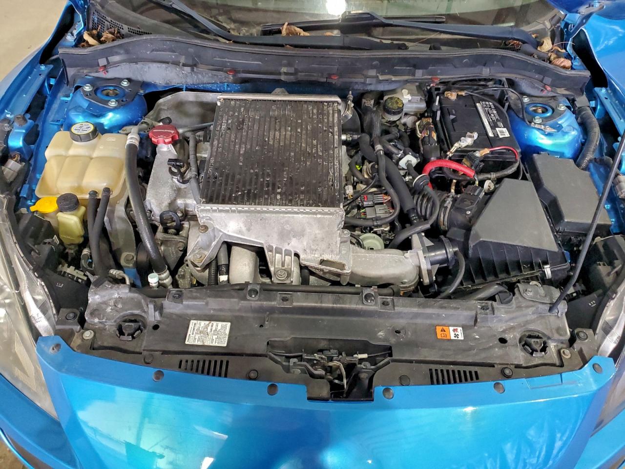 2011 Mazda Speed 3 Blue vin: JM1BL1K37B1363468