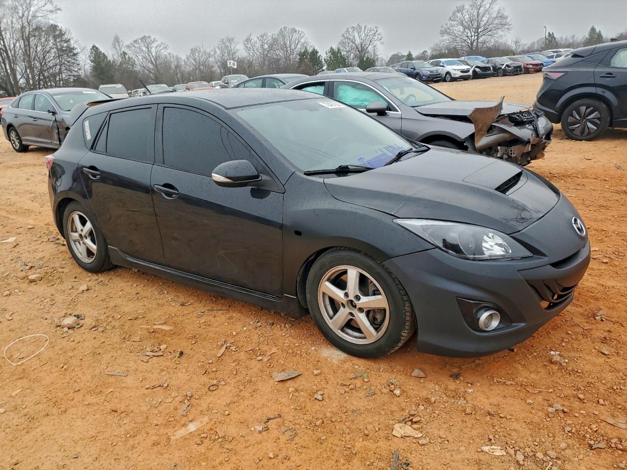 2011 Mazda Speed 3 Black vin: JM1BL1K37B1413821