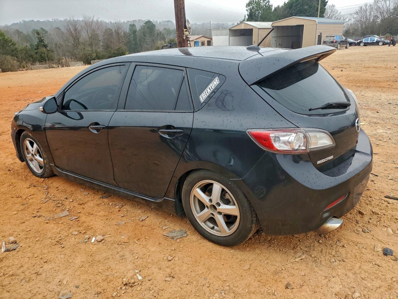2011 Mazda Speed 3 Black vin: JM1BL1K37B1413821