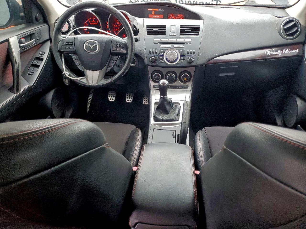 2011 Mazda Speed 3 Black vin: JM1BL1K37B1413821
