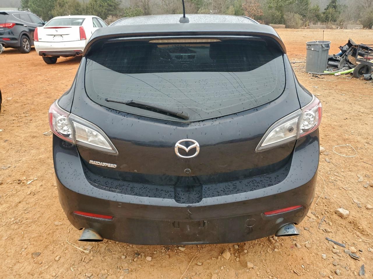 2011 Mazda Speed 3 Black vin: JM1BL1K37B1413821