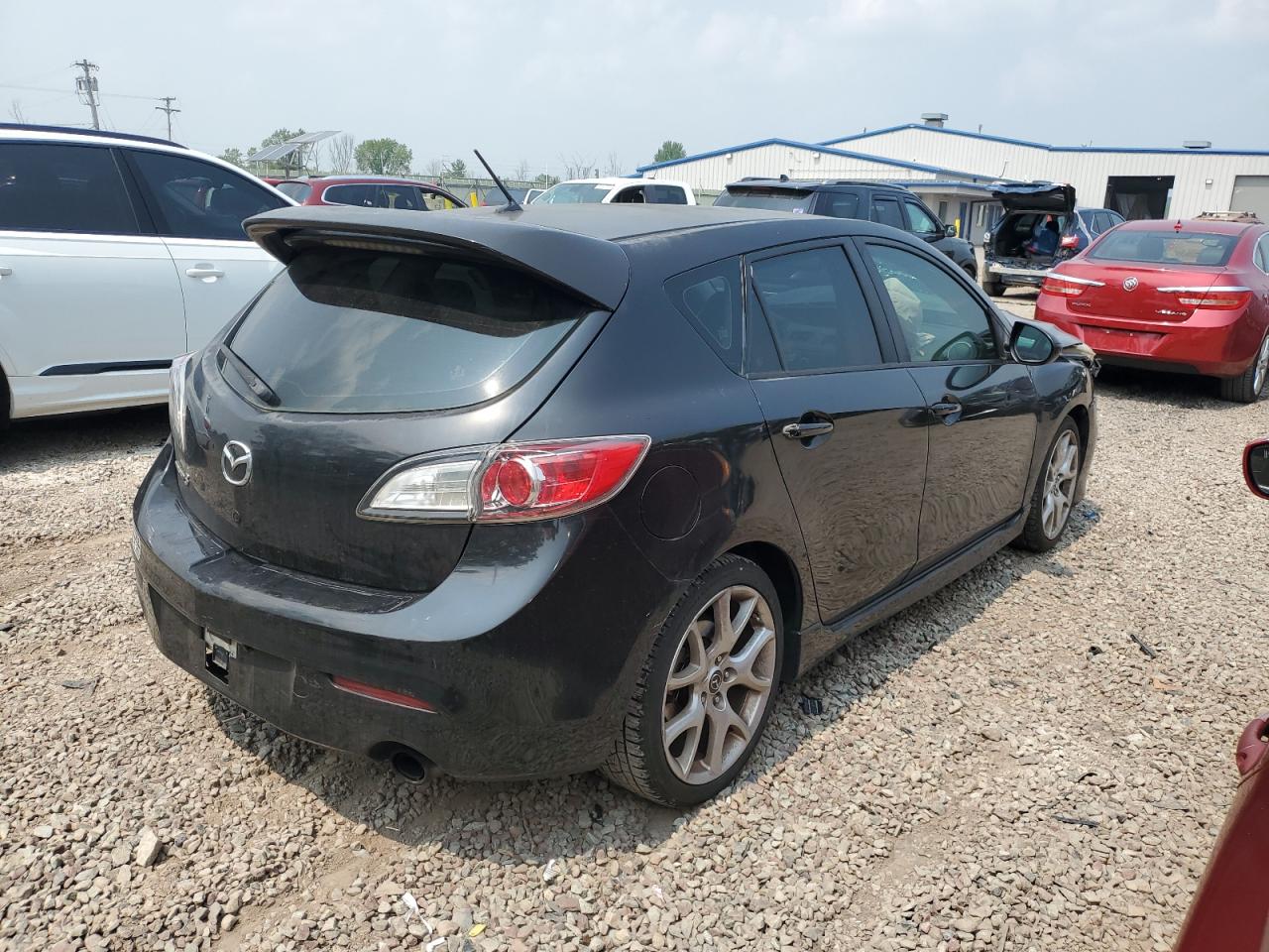 2011 Mazda Speed 3 Black vin: JM1BL1K37B1437035
