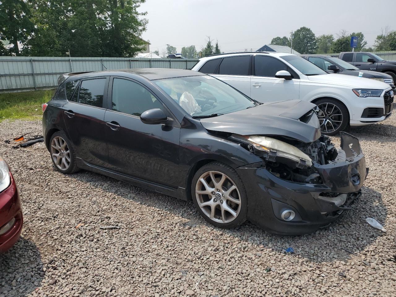 2011 Mazda Speed 3 Black vin: JM1BL1K37B1437035