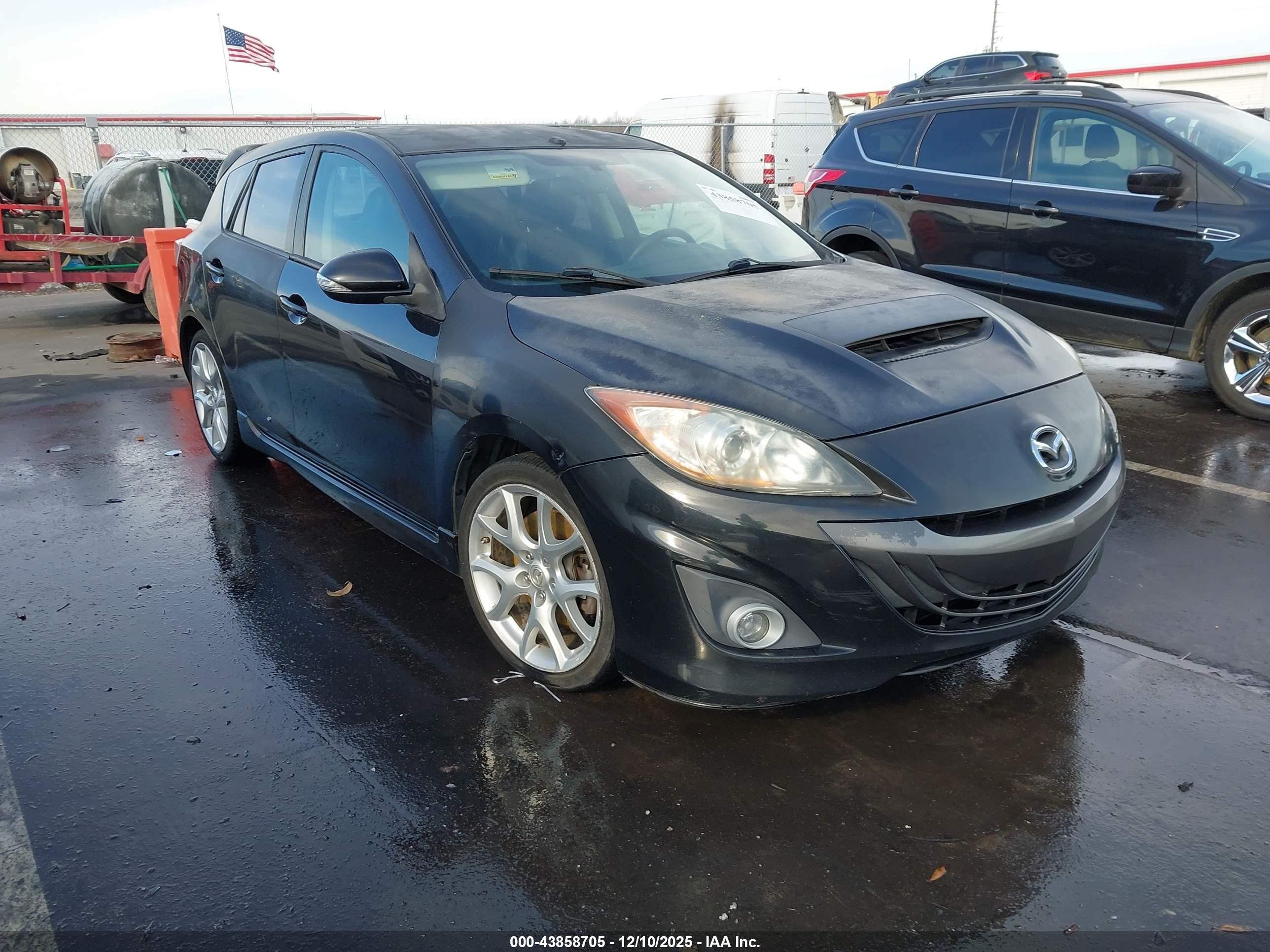 2011 Mazda Mazdaspeed3 Sport Black vin: JM1BL1K38B1356240