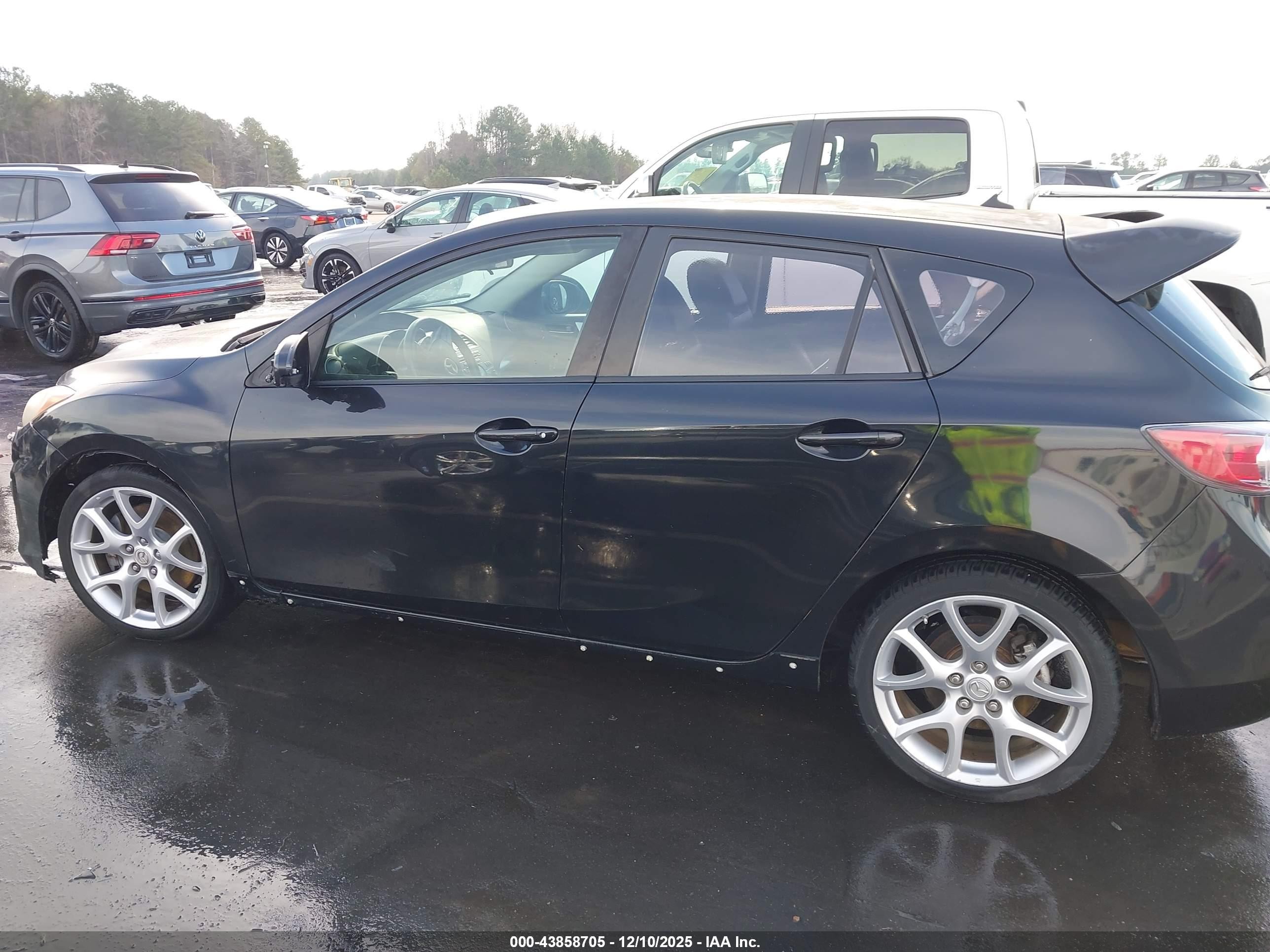 2011 Mazda Mazdaspeed3 Sport Черный vin: JM1BL1K38B1356240