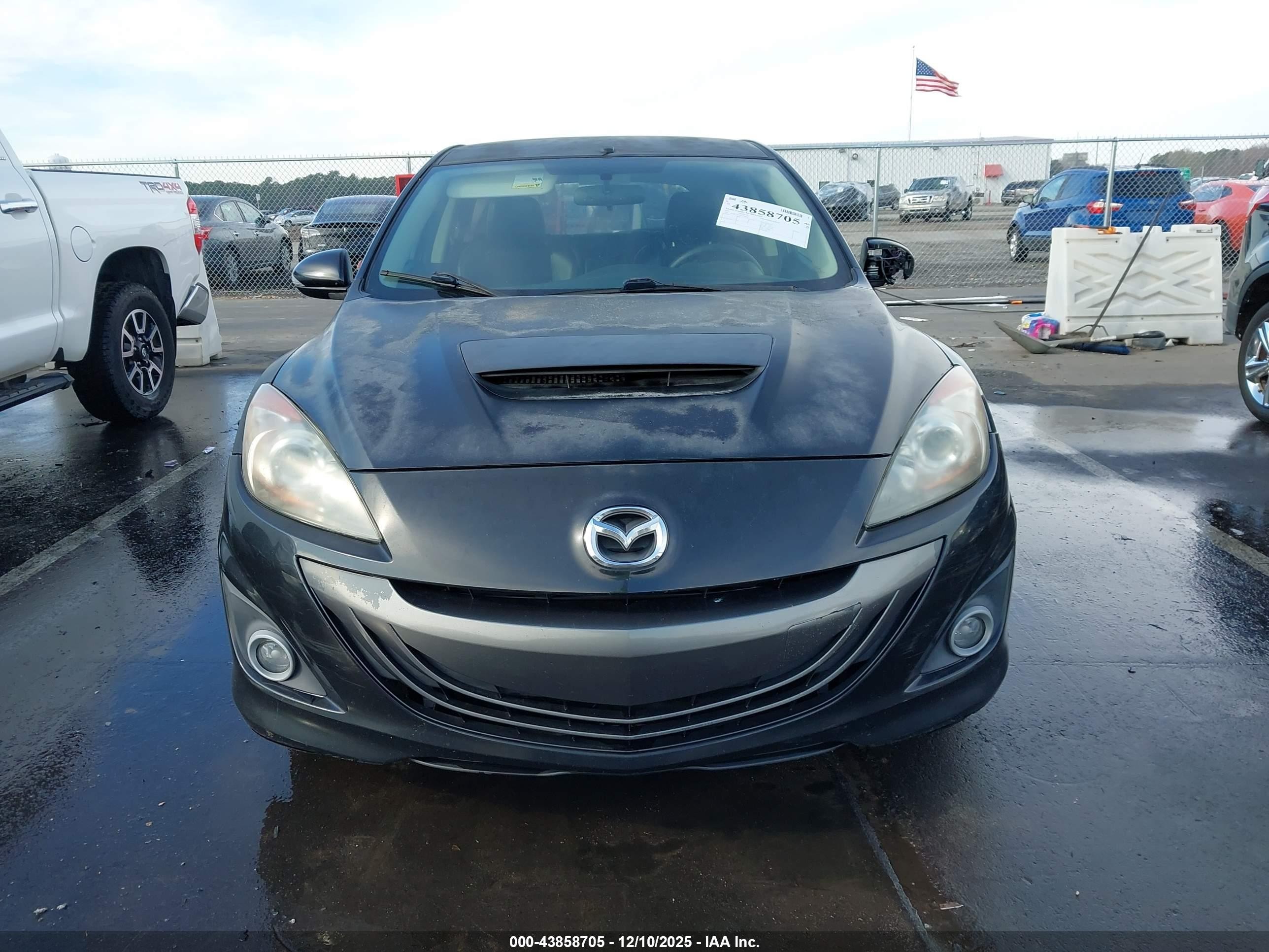2011 Mazda Mazdaspeed3 Sport Черный vin: JM1BL1K38B1356240
