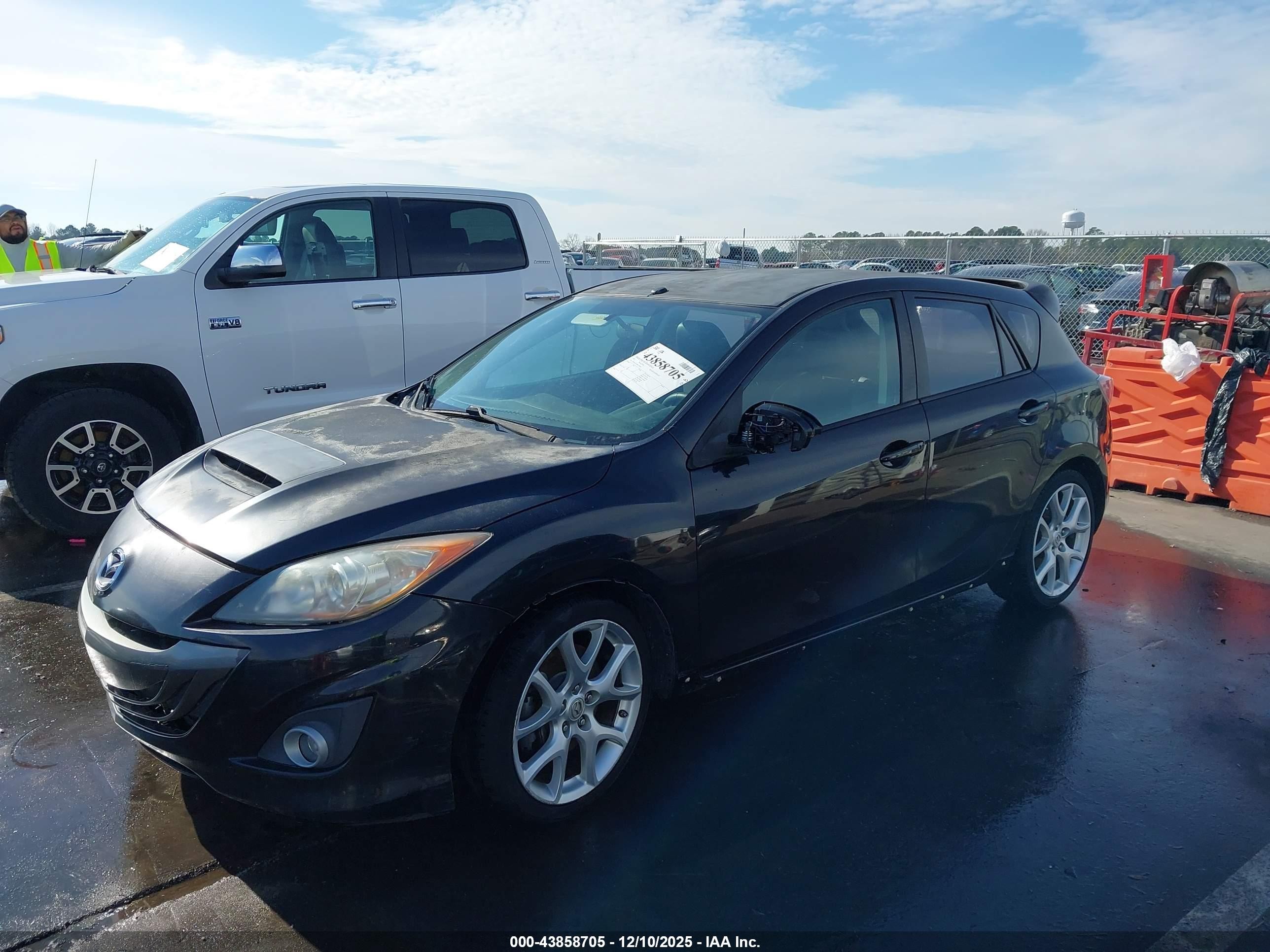 2011 Mazda Mazdaspeed3 Sport Черный vin: JM1BL1K38B1356240