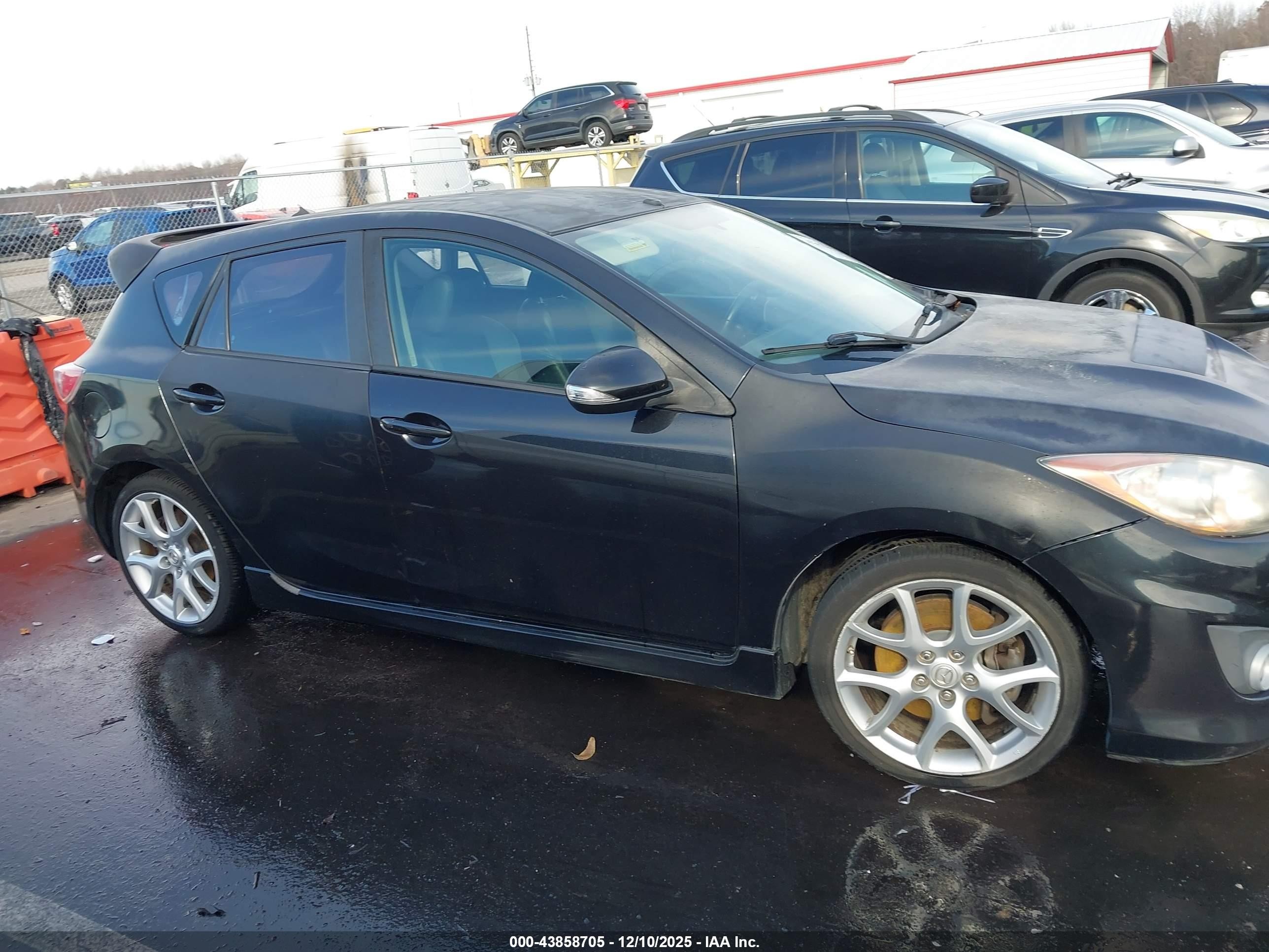 2011 Mazda Mazdaspeed3 Sport Черный vin: JM1BL1K38B1356240