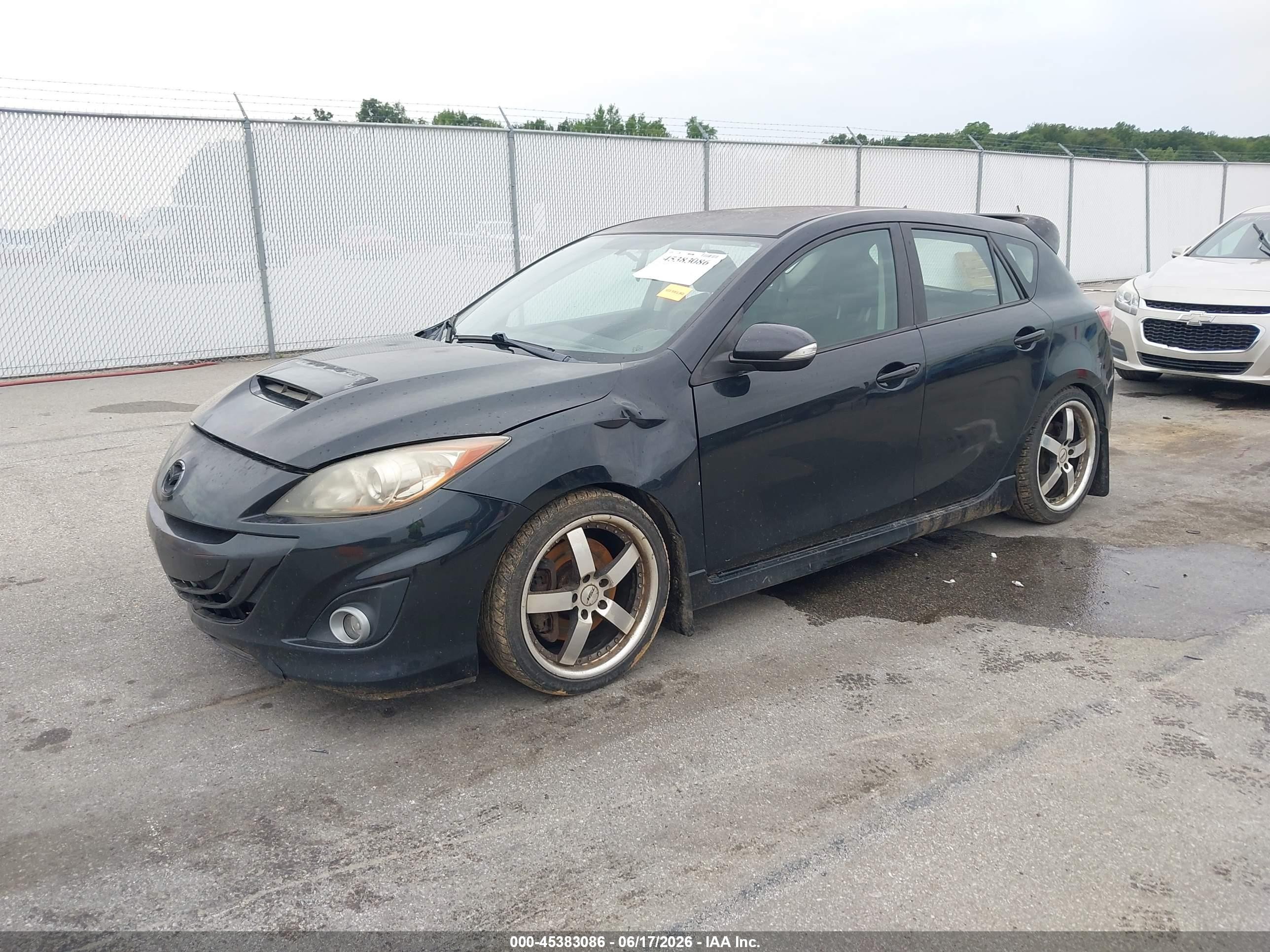 2011 Mazda Mazdaspeed3 Sport Black vin: JM1BL1K38B1418607