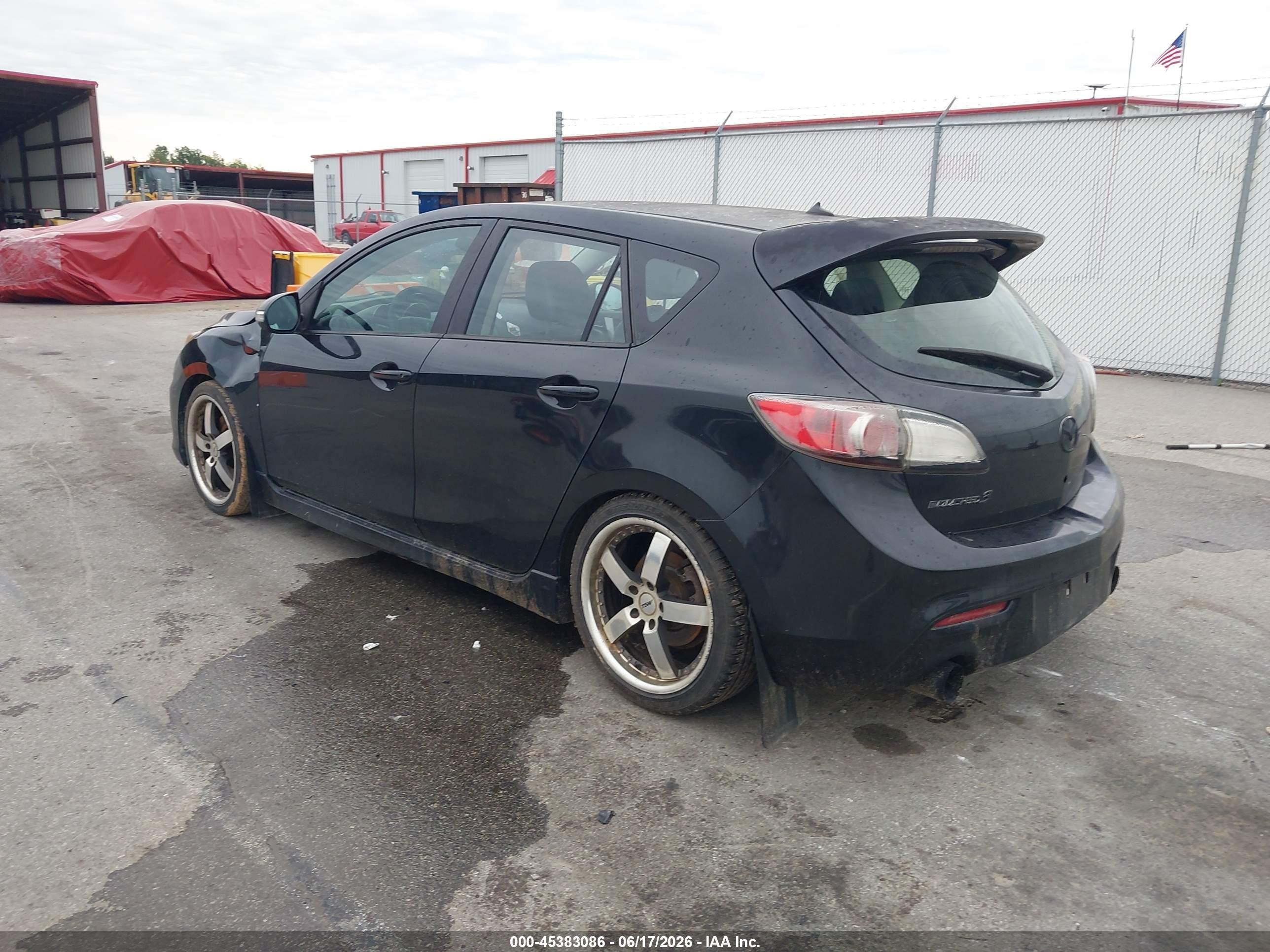 2011 Mazda Mazdaspeed3 Sport Black vin: JM1BL1K38B1418607