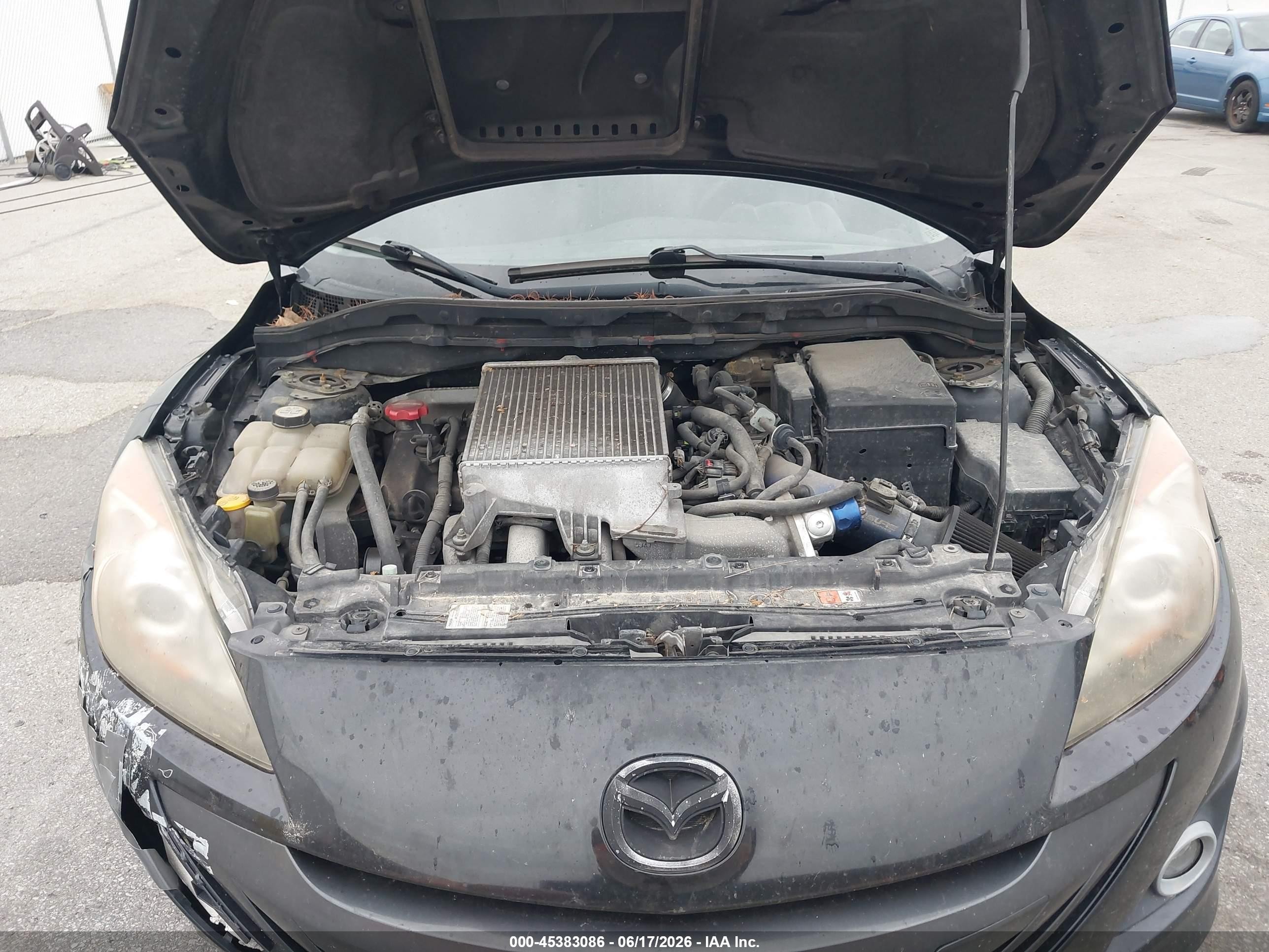 2011 Mazda Mazdaspeed3 Sport Black vin: JM1BL1K38B1418607