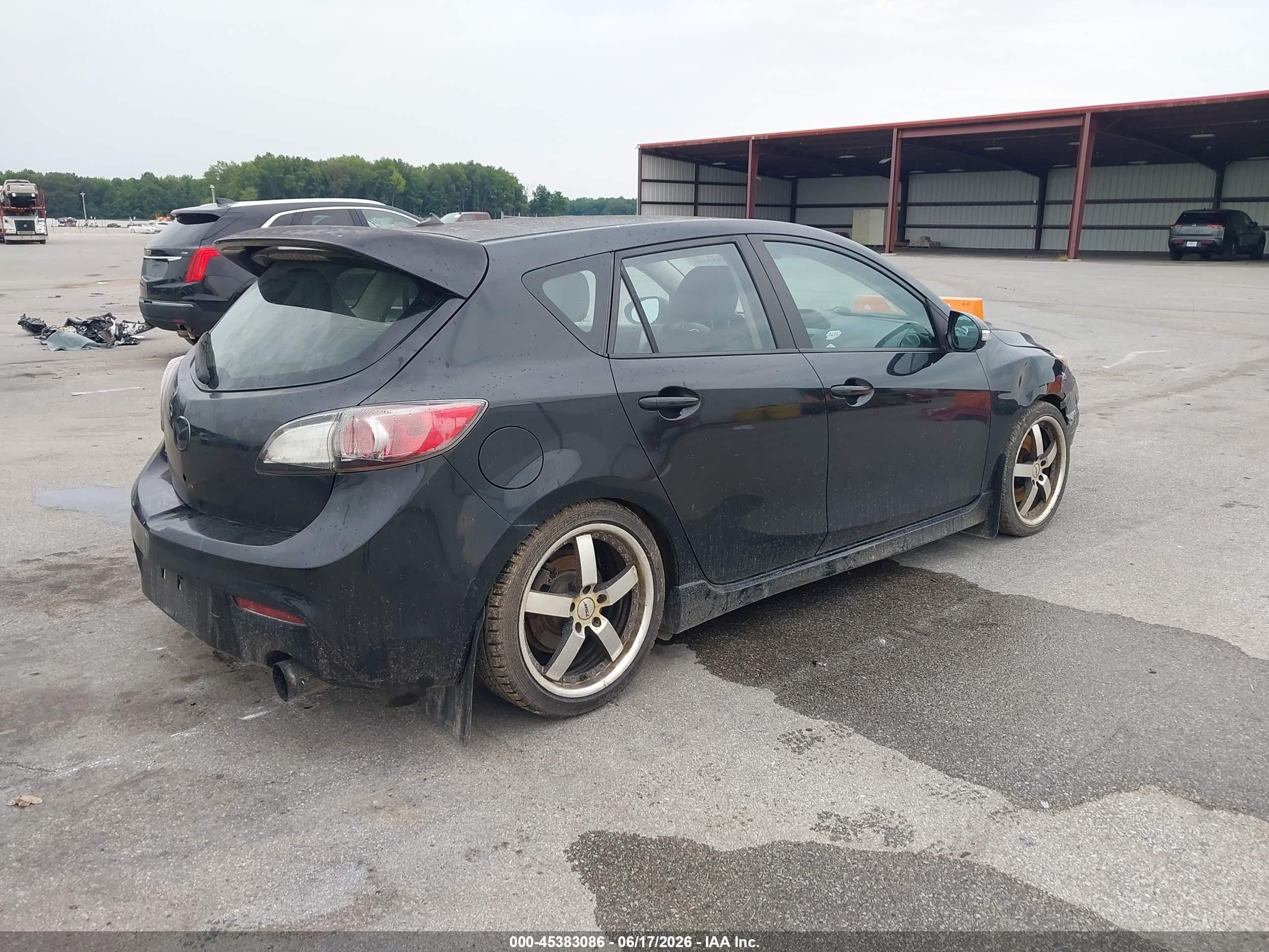2011 Mazda Mazdaspeed3 Sport Black vin: JM1BL1K38B1418607