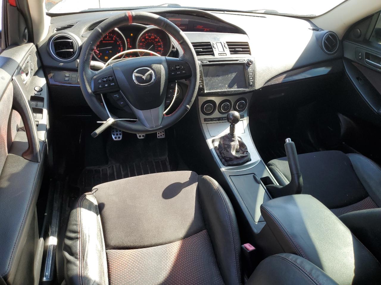 2011 Mazda Speed 3 Black vin: JM1BL1K38B1475731