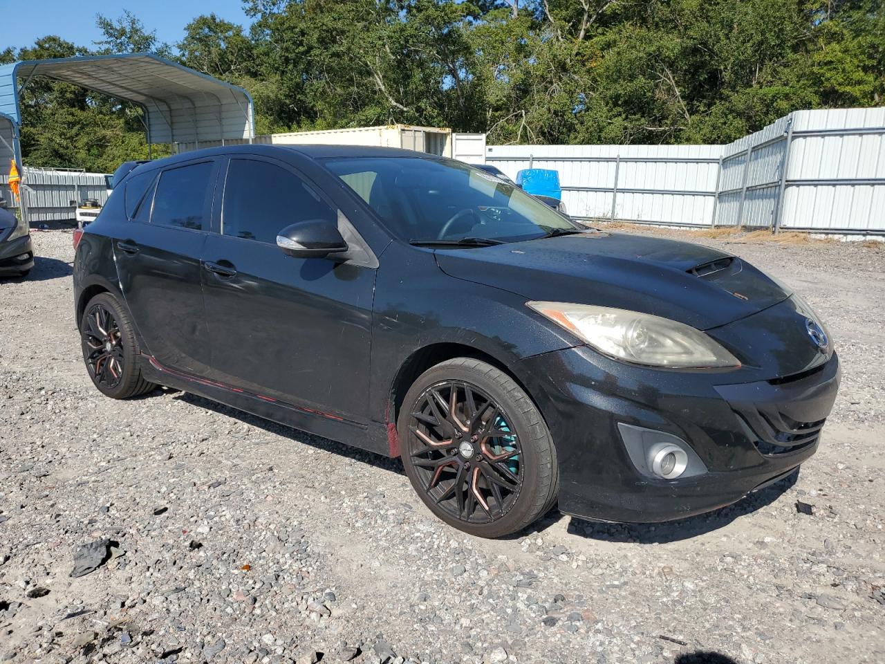 2011 Mazda Speed 3 Black vin: JM1BL1K38B1475731