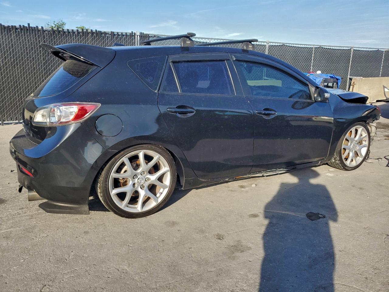 2011 Mazda Speed 3 Black vin: JM1BL1K39B1376707