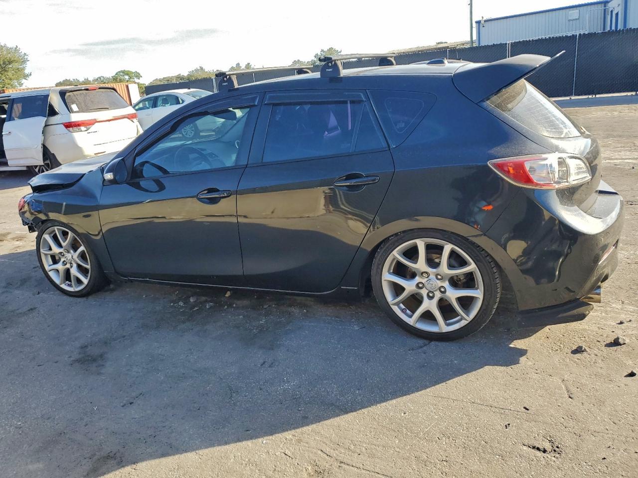 2011 Mazda Speed 3 Black vin: JM1BL1K39B1376707