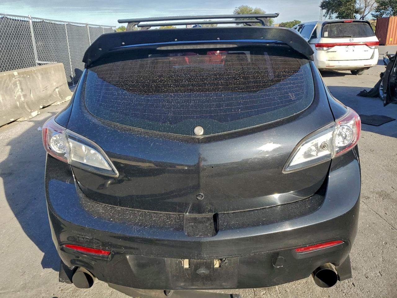 2011 Mazda Speed 3 Black vin: JM1BL1K39B1376707