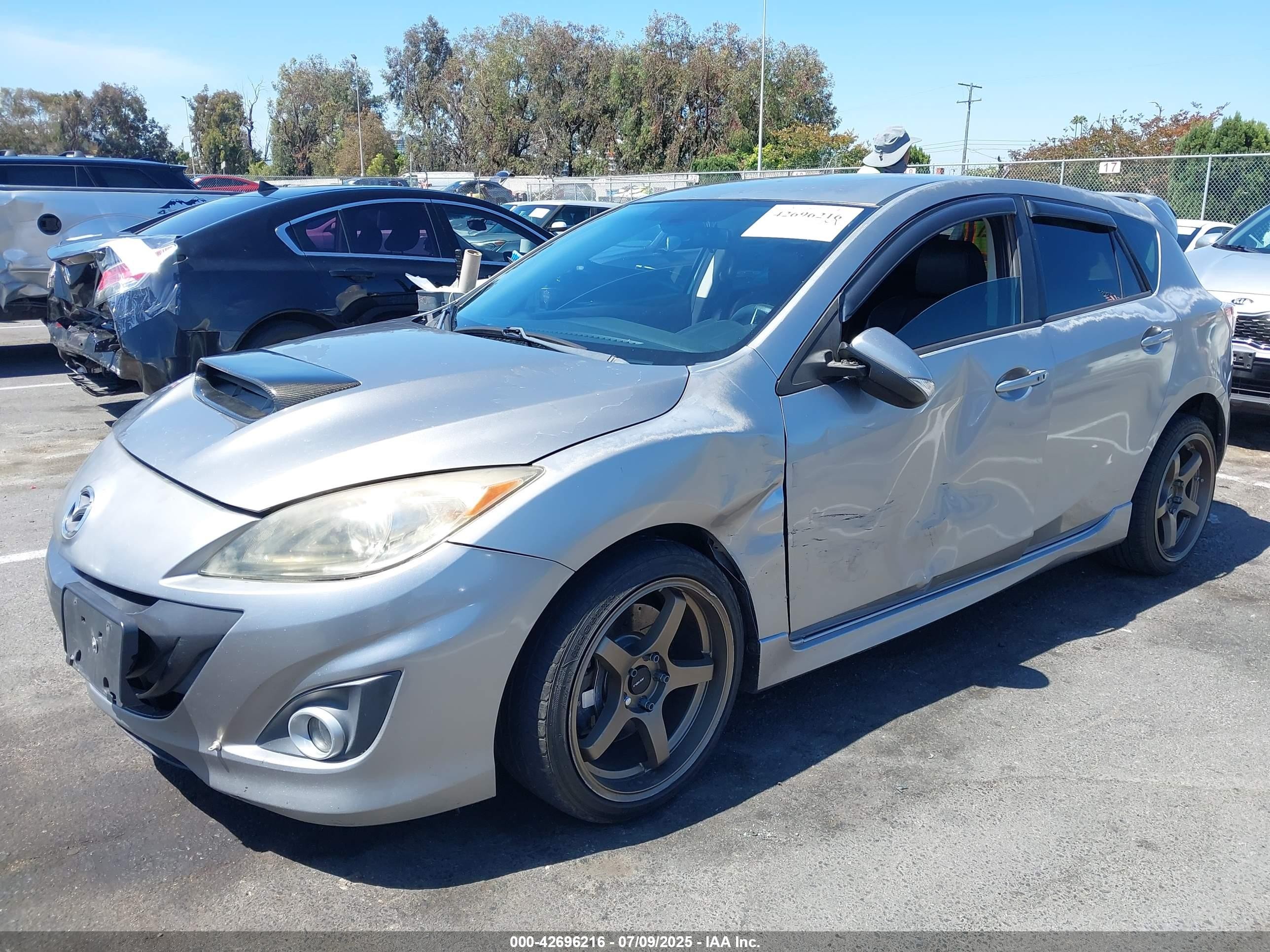 2011 Mazda Mazdaspeed3 Sport Silver vin: JM1BL1K39B1428188