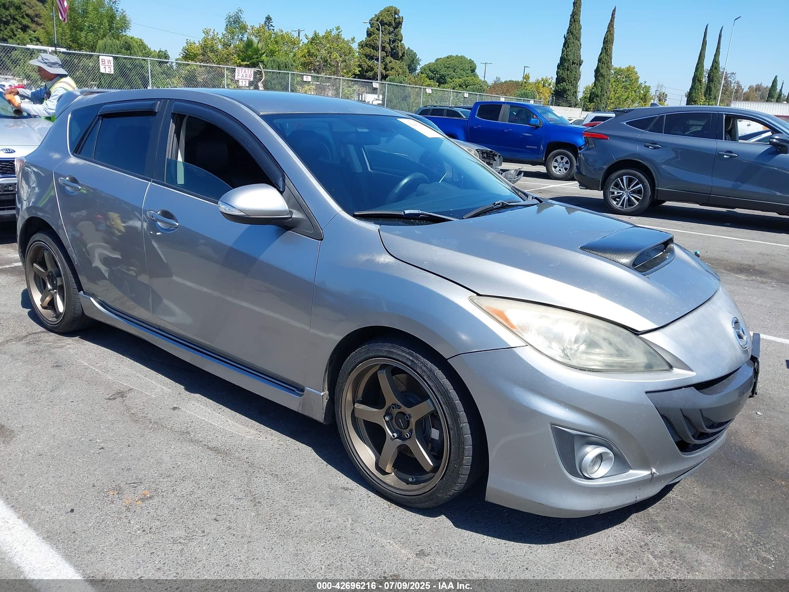 2011 Mazda Mazdaspeed3 Sport Silver vin: JM1BL1K39B1428188