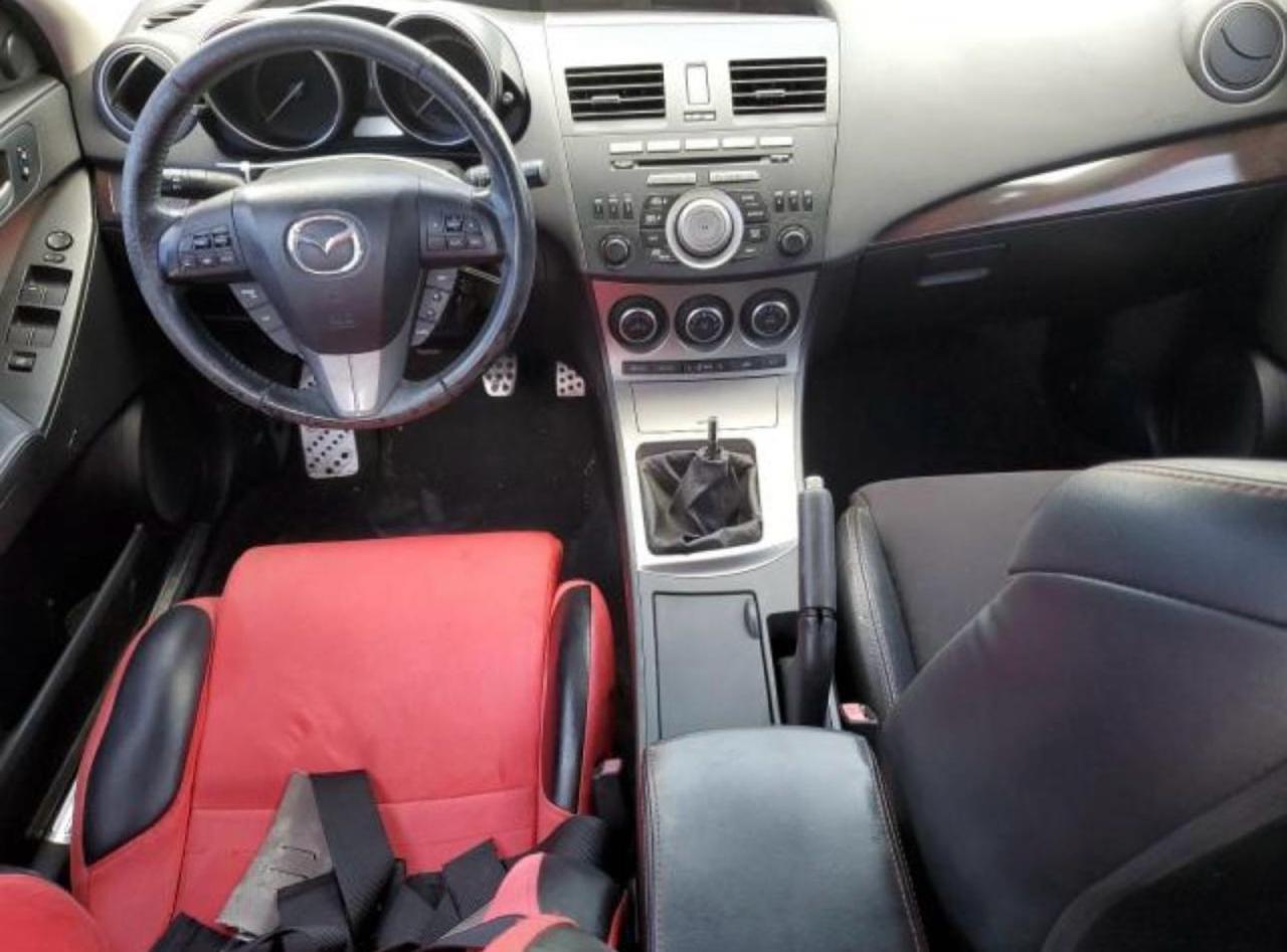 2011 Mazda Speed 3 Gray vin: JM1BL1K41B1404427