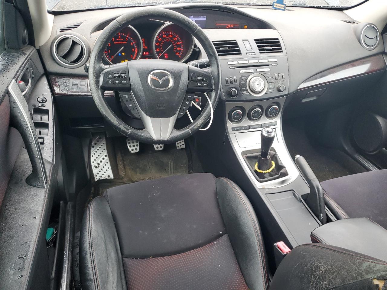 2011 Mazda Speed 3 Black vin: JM1BL1K41B1412379