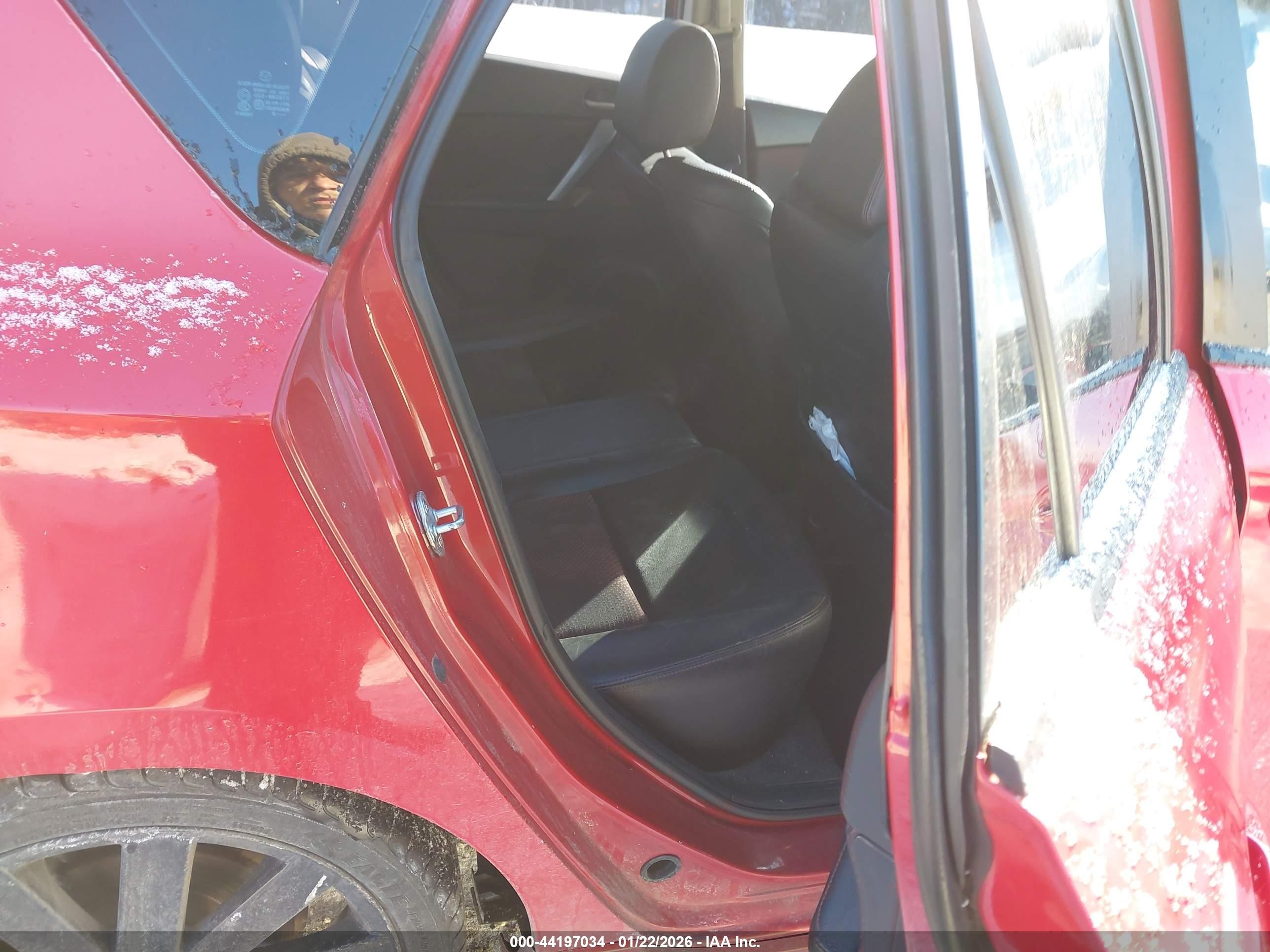 2011 Mazda Mazdaspeed3 Sport Red vin: JM1BL1K41B1419350