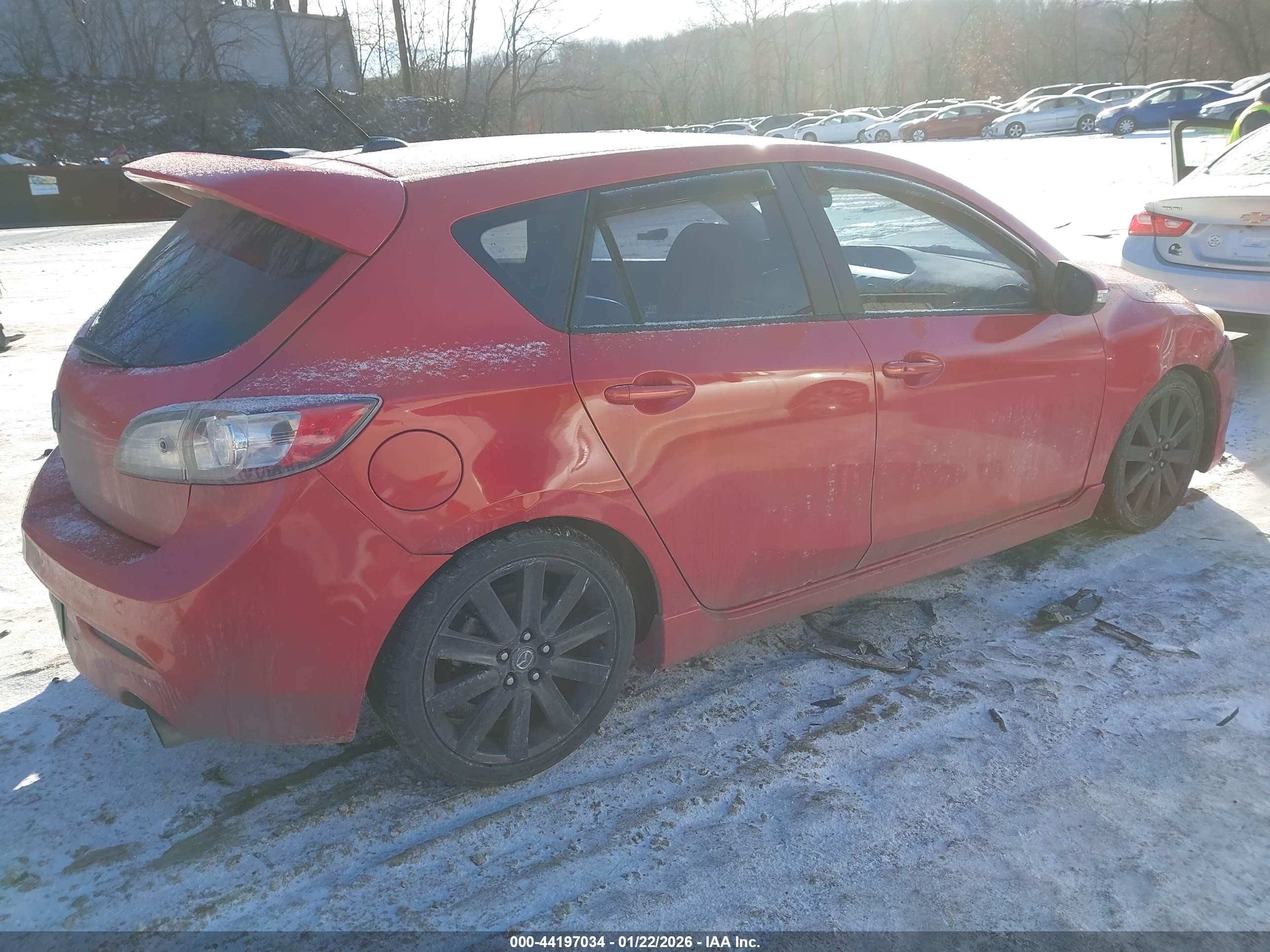 2011 Mazda Mazdaspeed3 Sport Red vin: JM1BL1K41B1419350
