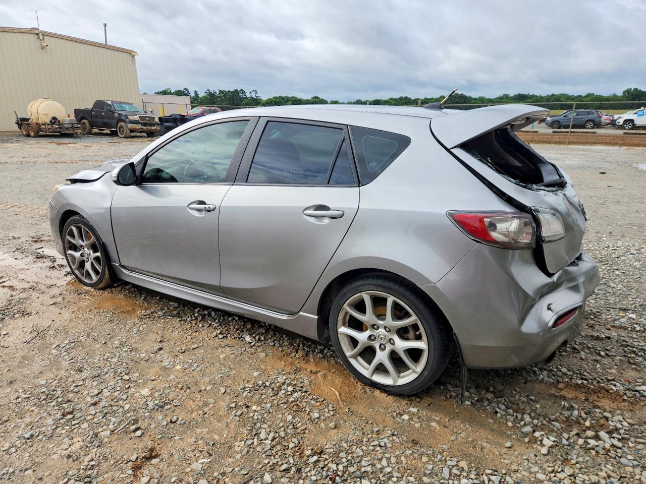 2011 Mazda Speed 3 Gray vin: JM1BL1K41B1466362