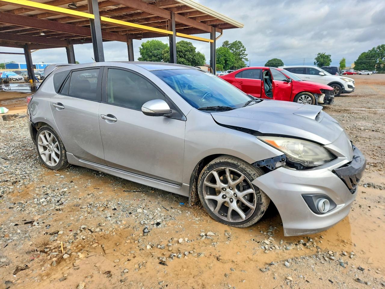 2011 Mazda Speed 3 Gray vin: JM1BL1K41B1466362