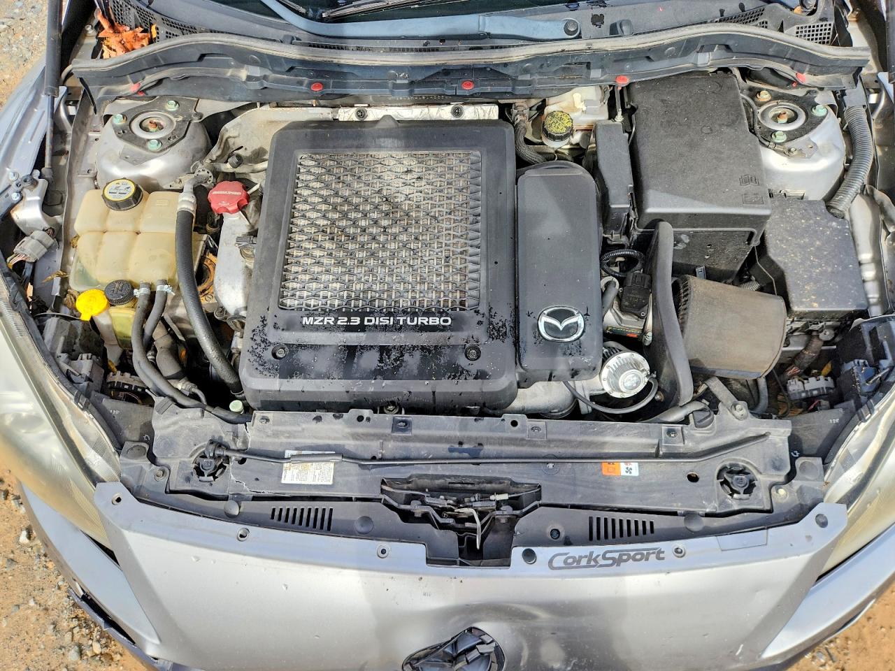 2011 Mazda Speed 3 Gray vin: JM1BL1K41B1466362