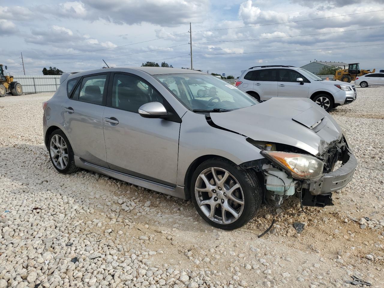 2011 Mazda Speed 3 Silver vin: JM1BL1K43B1387243