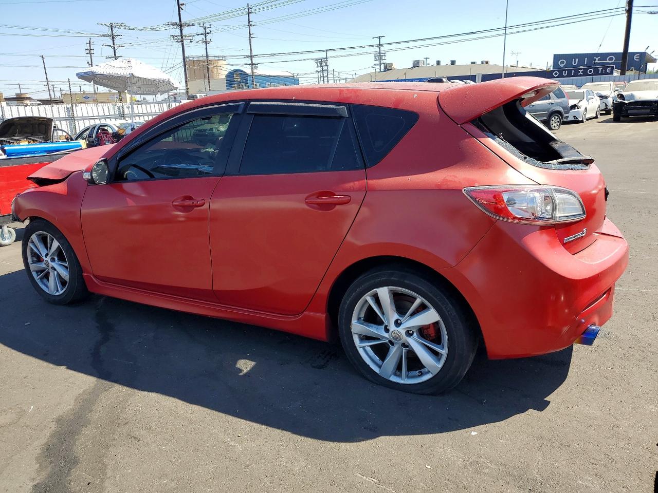 2011 Mazda Speed 3 Red vin: JM1BL1K43B1483230